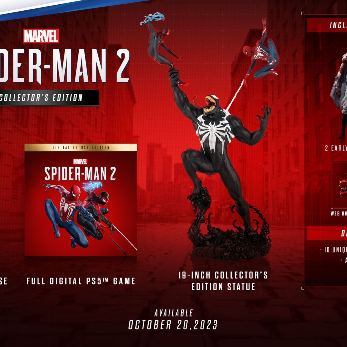Si no alcanzaste edición de colección de 'Spider-Man 2', estas son