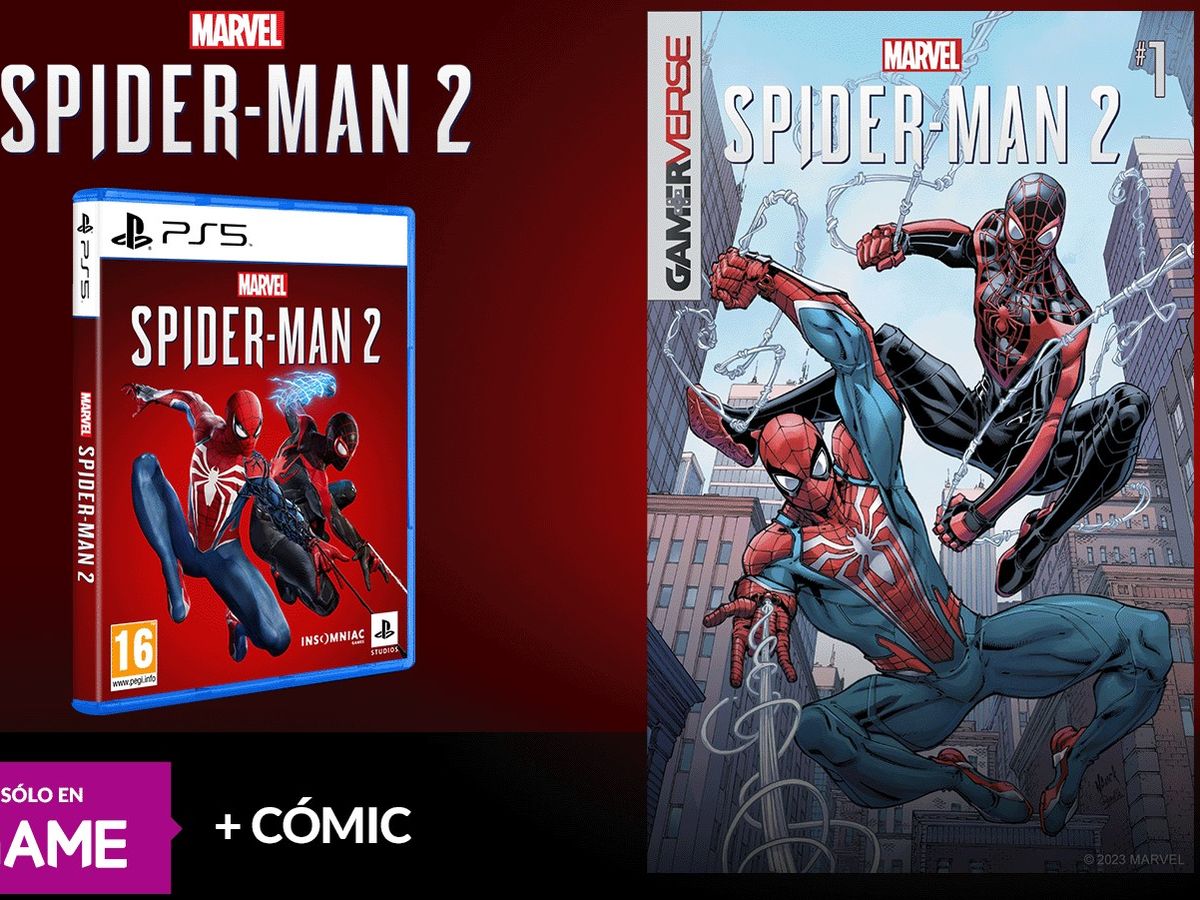 Hazte con el cómic precuela de Marvel's Spider-Man 2 en formato