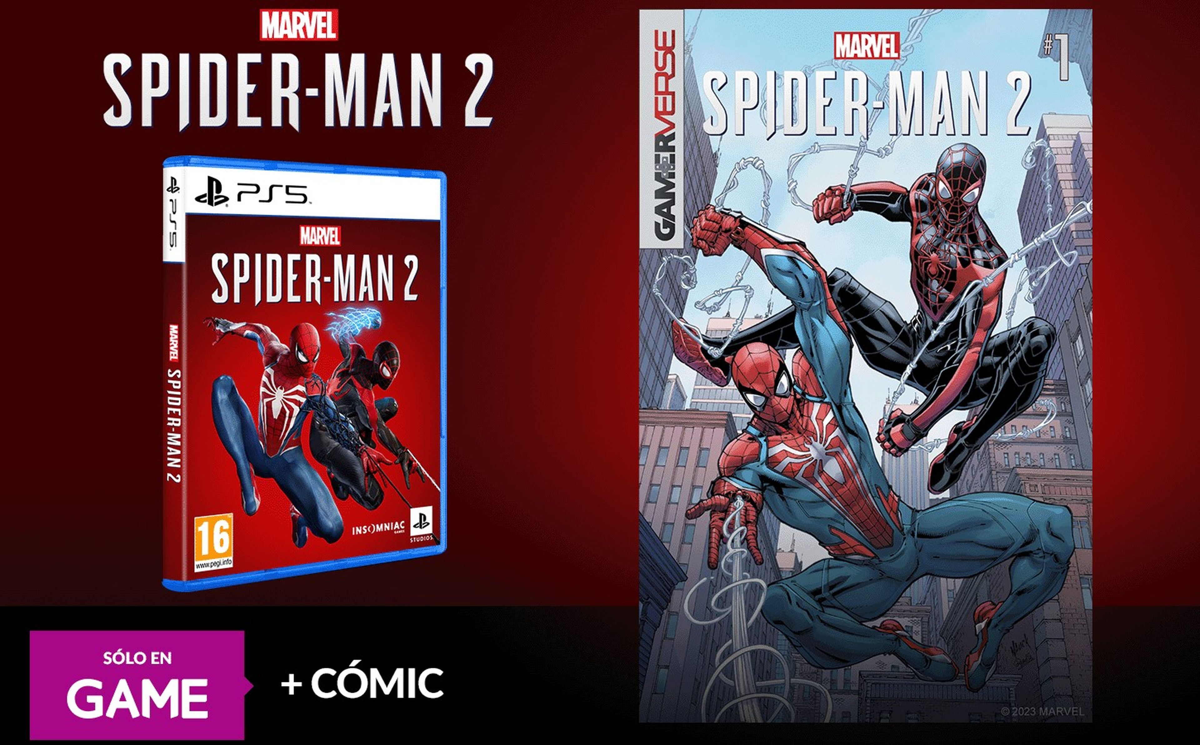 Hazte con el cómic precuela de Marvel's Spider-Man 2 en formato