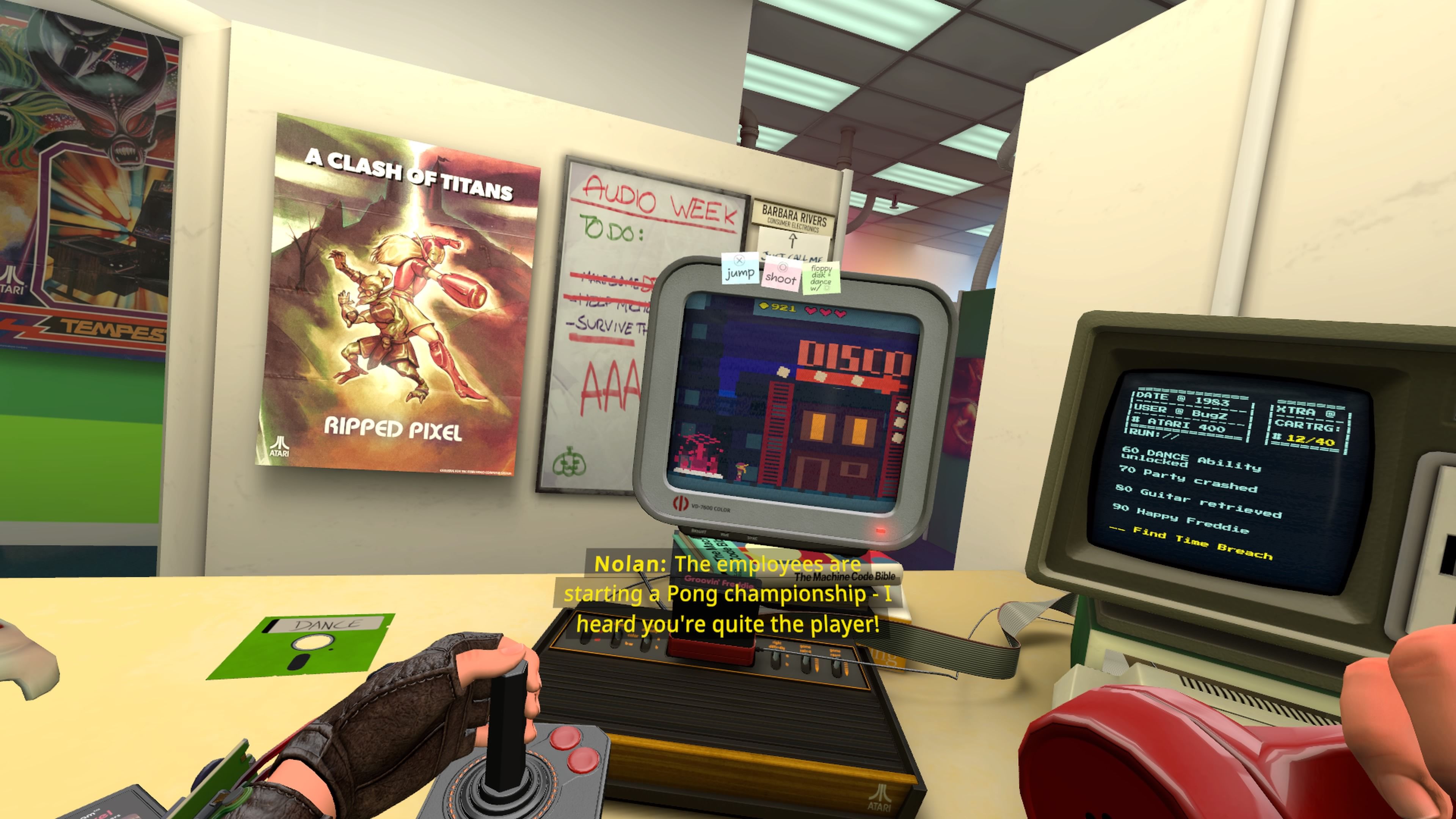 Pixel Ripped 1978 análisis PS VR2, Meta Quest 2, Steam VR