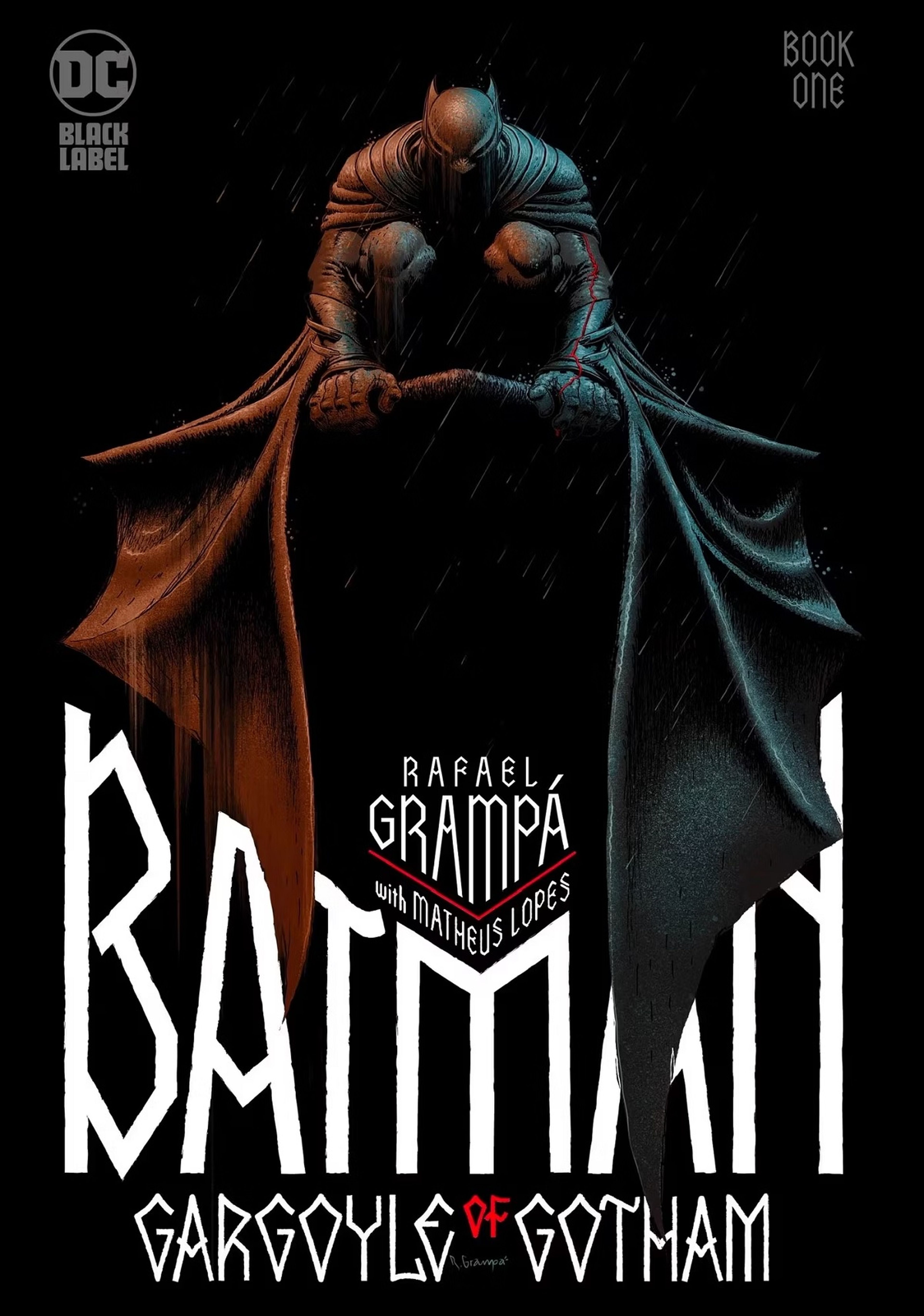 La portada de Batman: Gargoyle of Gotham