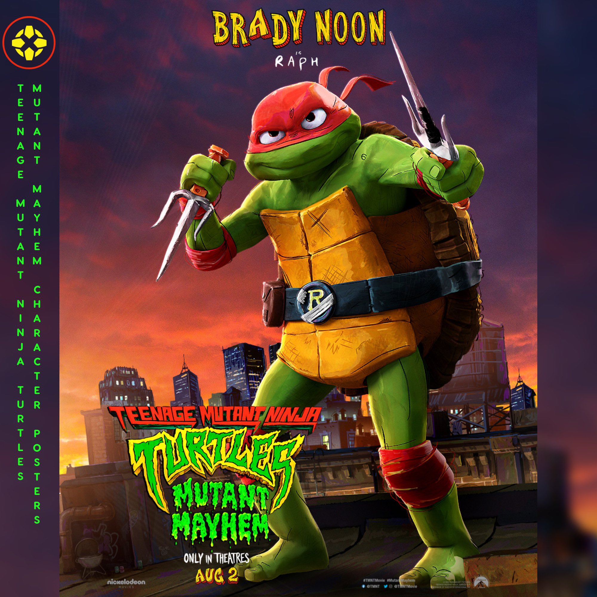 Nuevos Pósteres Individuales De Ninja Turtles: Caos Mutante, La Próxima ...