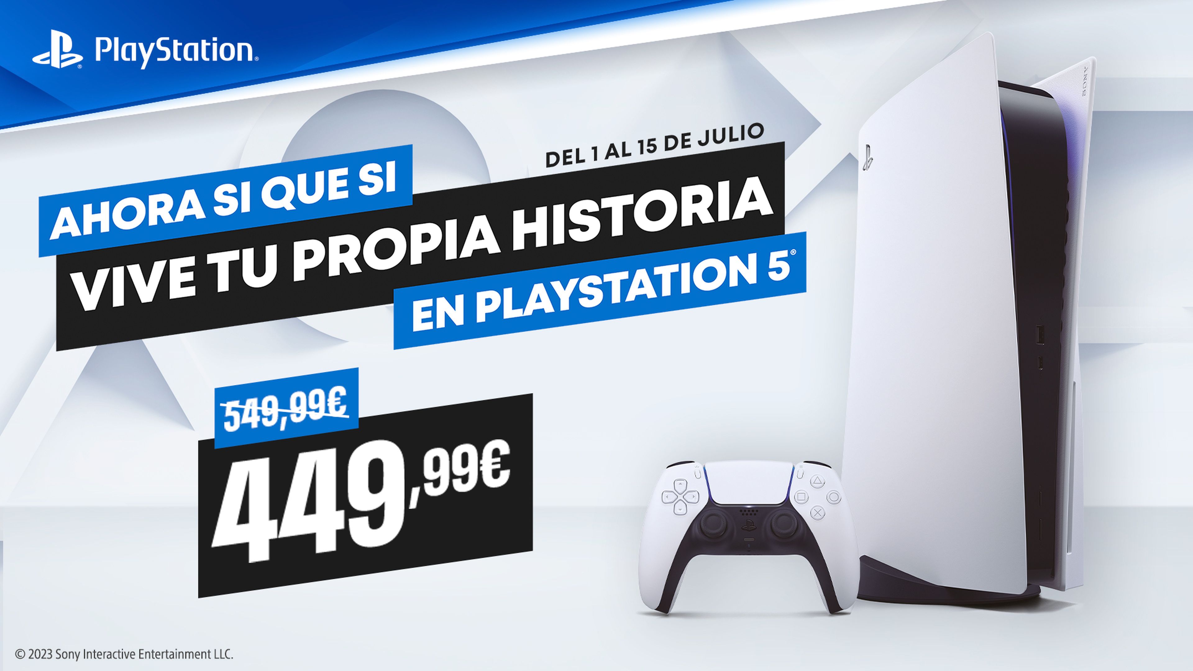 Compra tu PS5 desde 39,50€ al mes y sus periféricos imprescindibles a un  precio imbatible. ¡Ofertas en GAME hasta el 15 de julio!