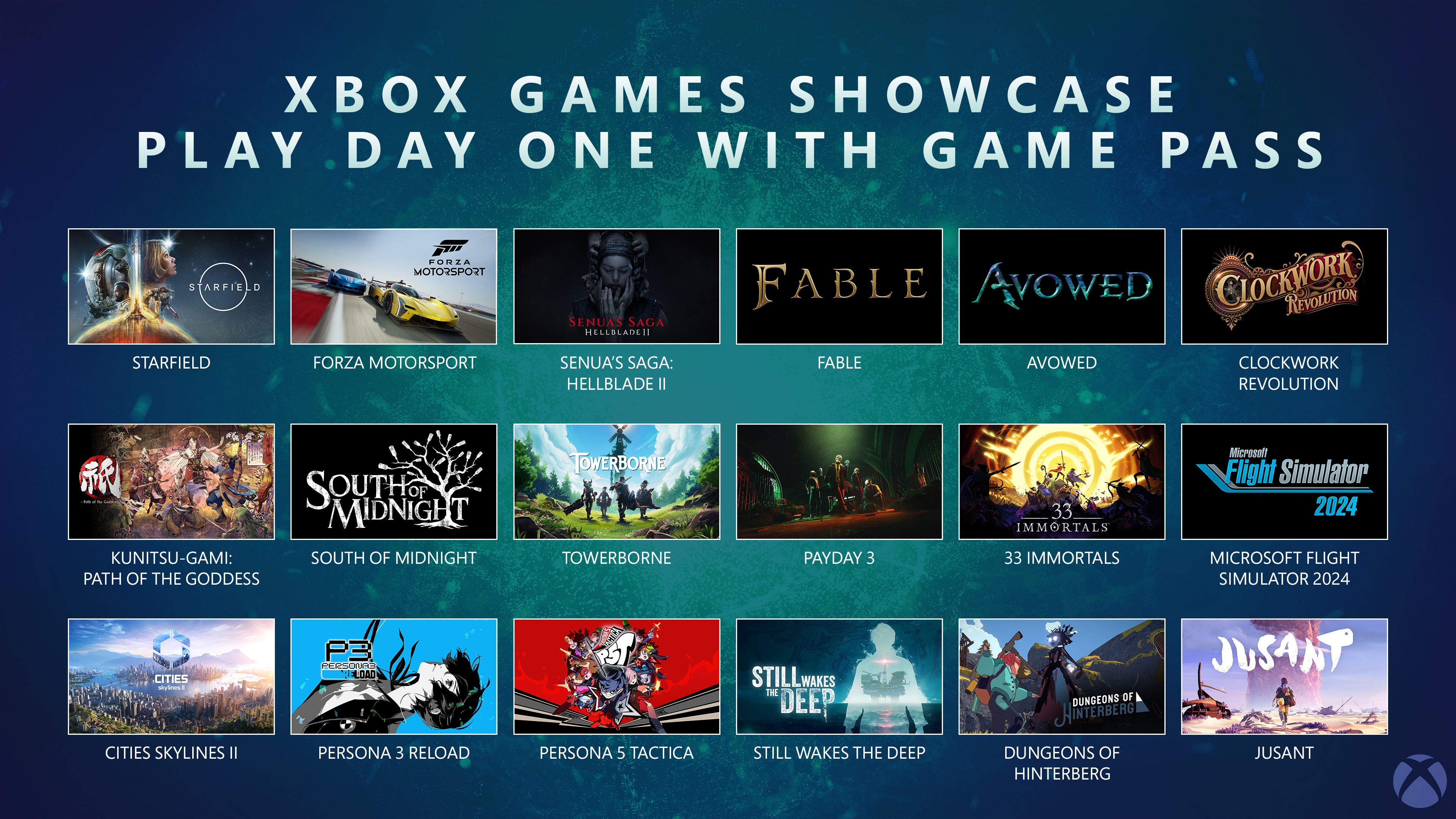 All Games Shown At Xbox Showcase 2024 - Kiele Papagena