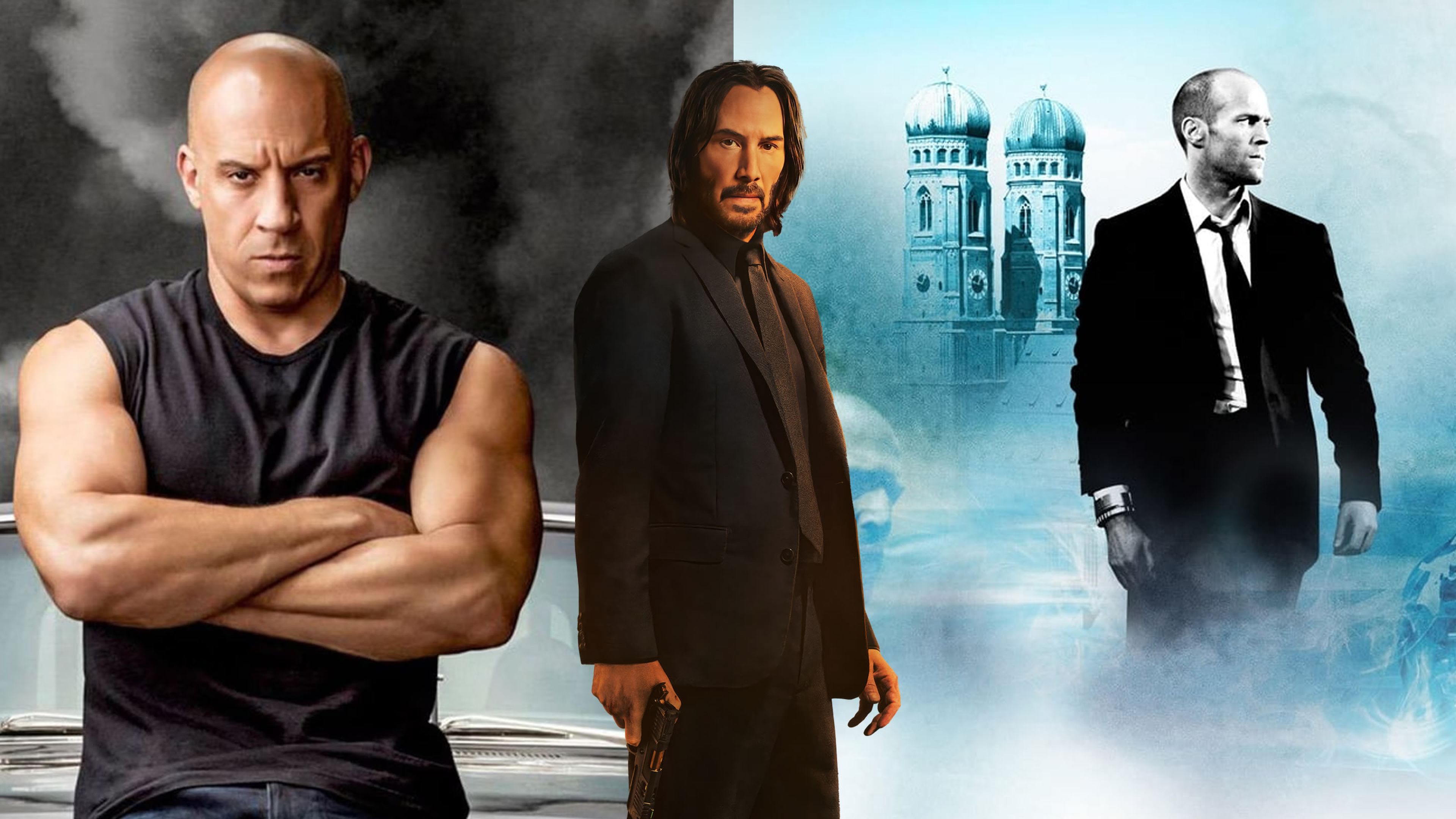 Dominic Toretto - John Wick y Frank Martin