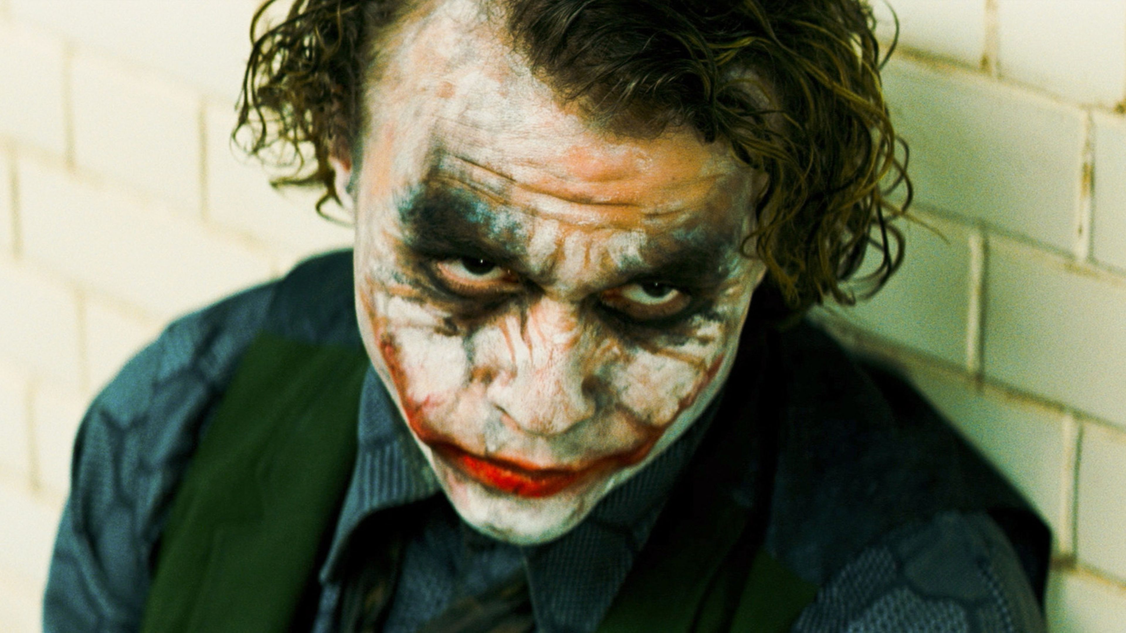 Heath Ledger como el Joker en El Caballero Oscuro