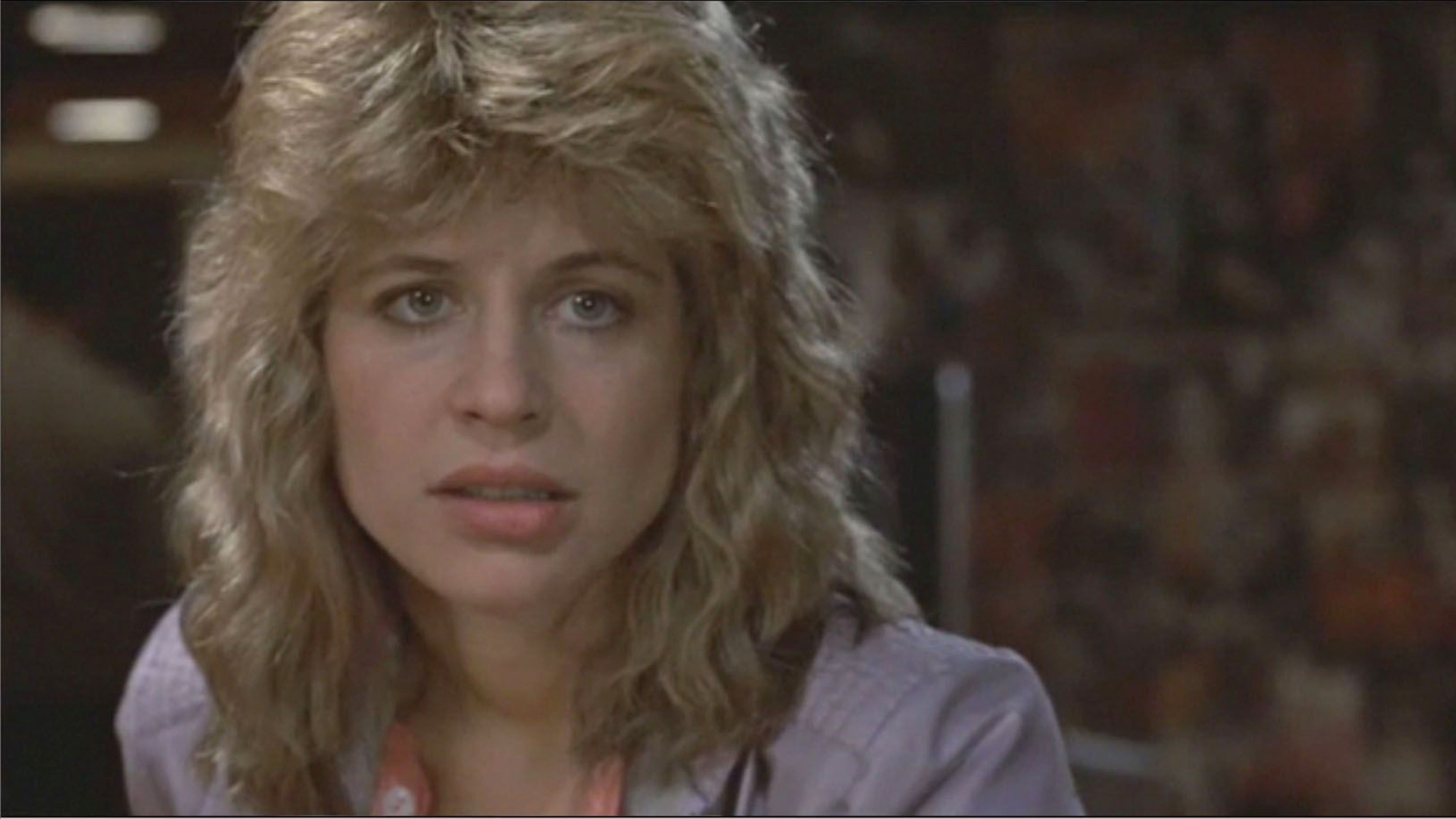 Linda Hamilton como Sarah Connor en Terminator (1984)