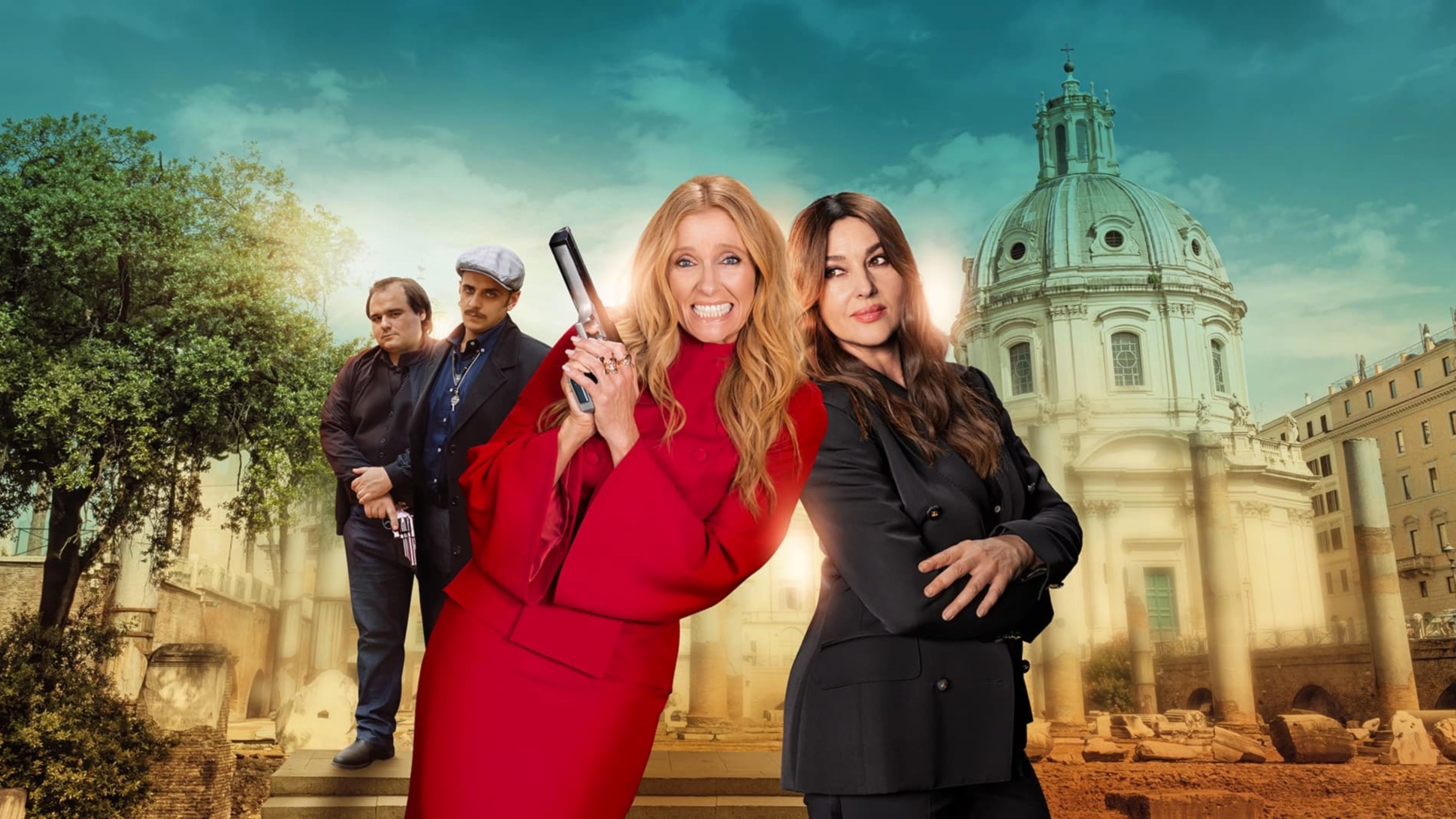 Crítica De Mafia Mamma Con Toni Collette Y Monica Bellucci Entaconadas