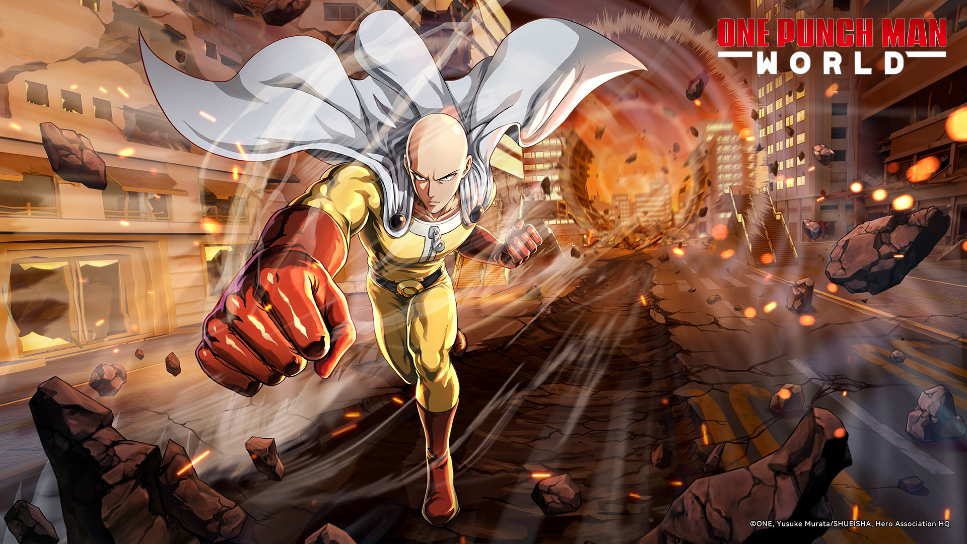 Anuncian el lanzamiento del juego móvil One-Punch Man: Road to Hero