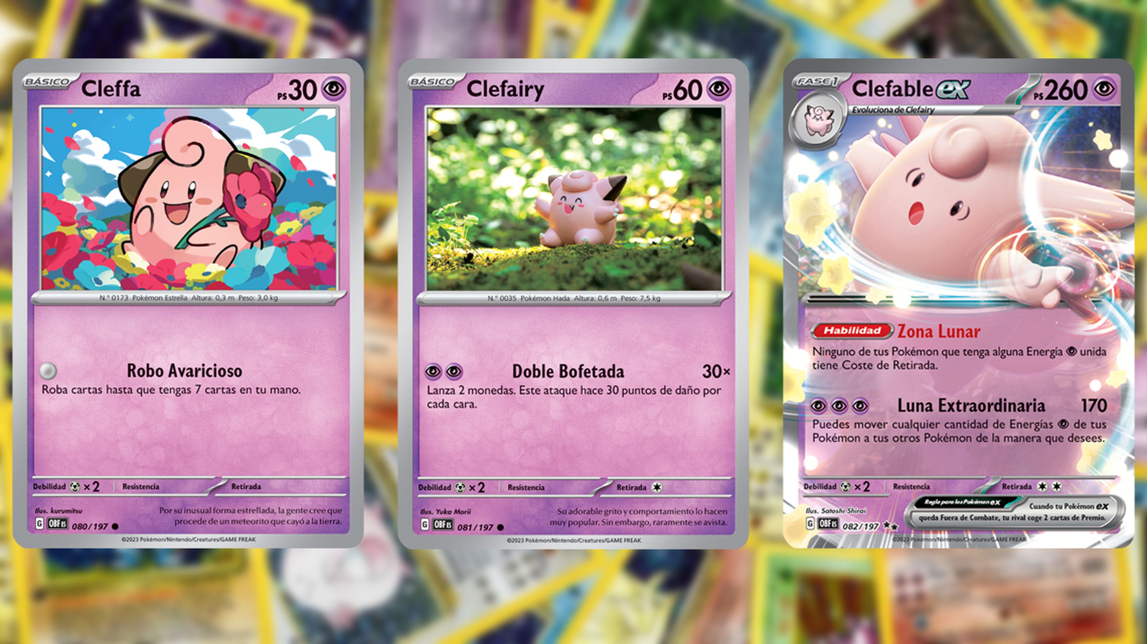 JCC Pokémon Escarlata y Violeta: Llamas de Obsidiana Elige cualquier carta  ¡Completa tu conjunto!
