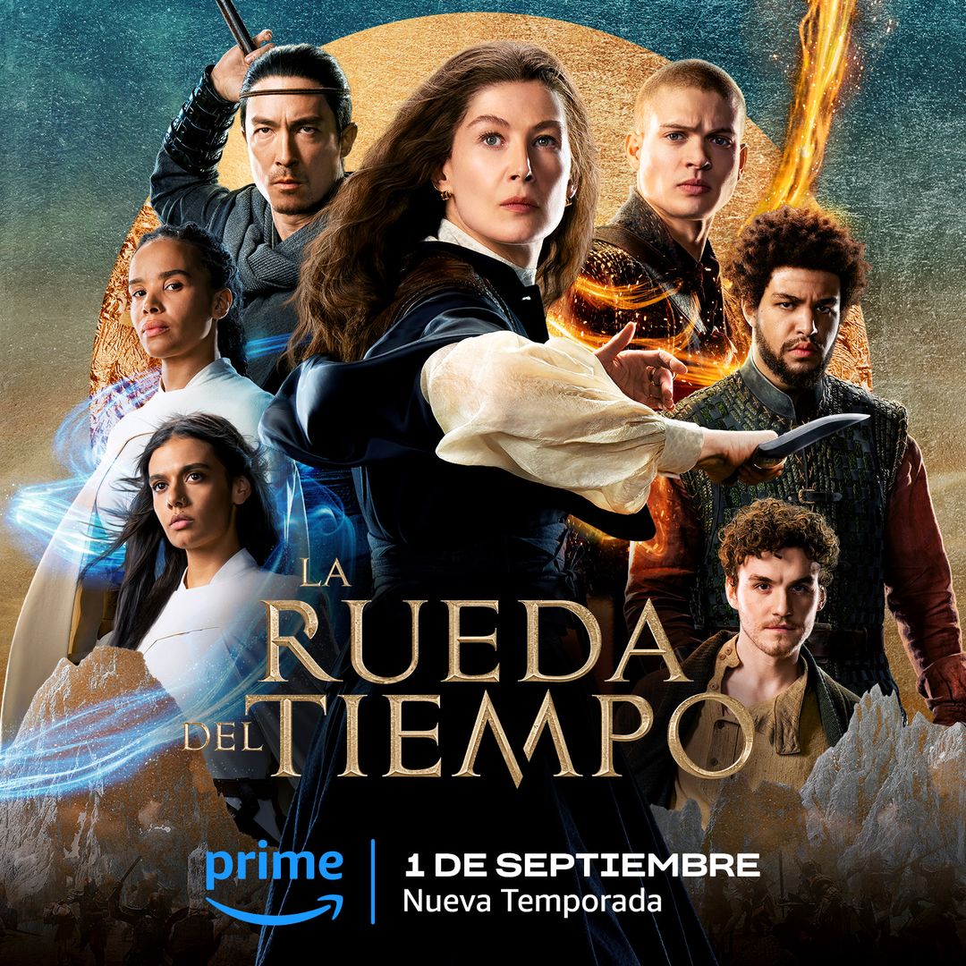 Póster De La Rueda Del Tiempo Temporada 2 Que Llega A Prime Video En