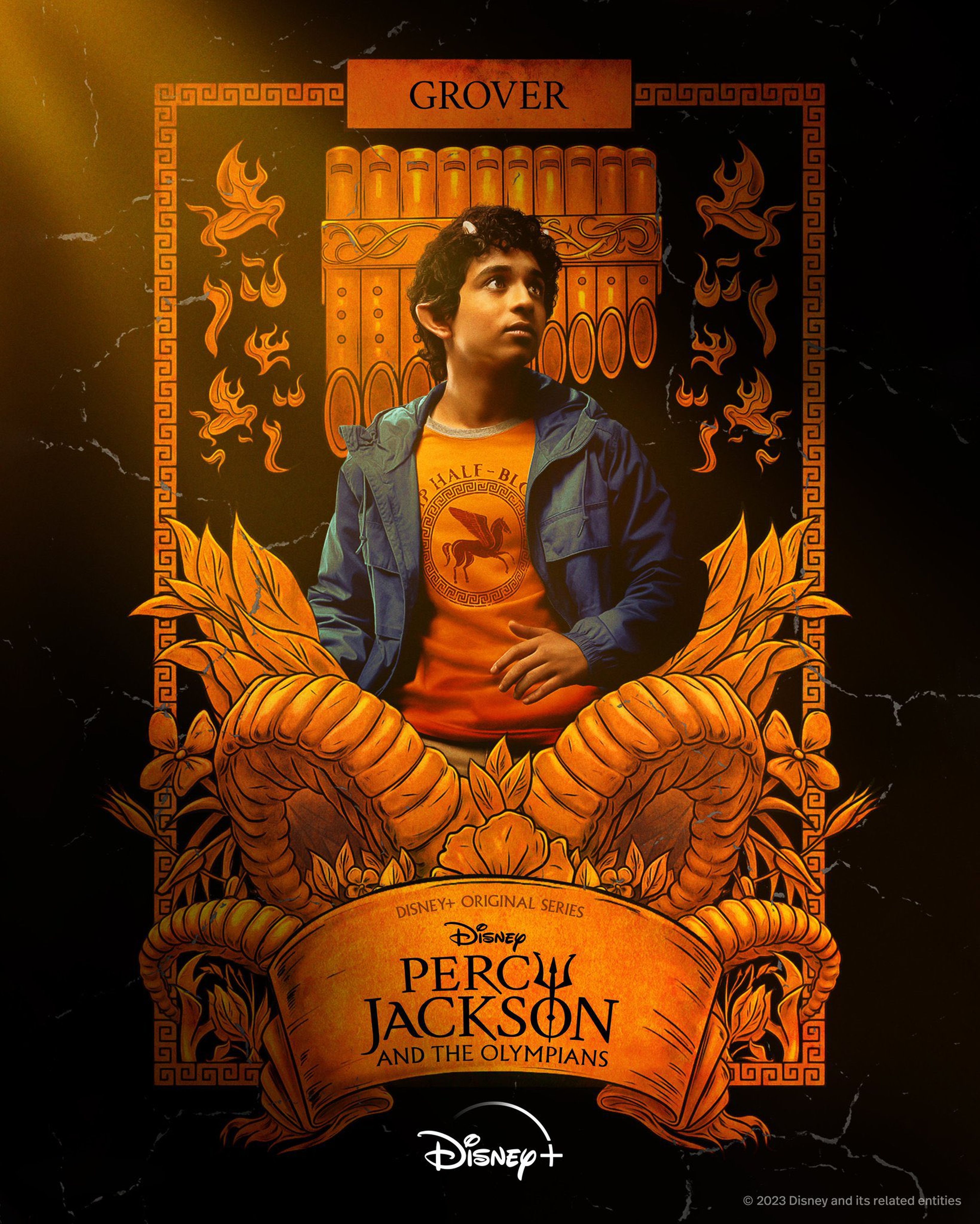 Pósteres individuales de Percy Jackson and the Olympians