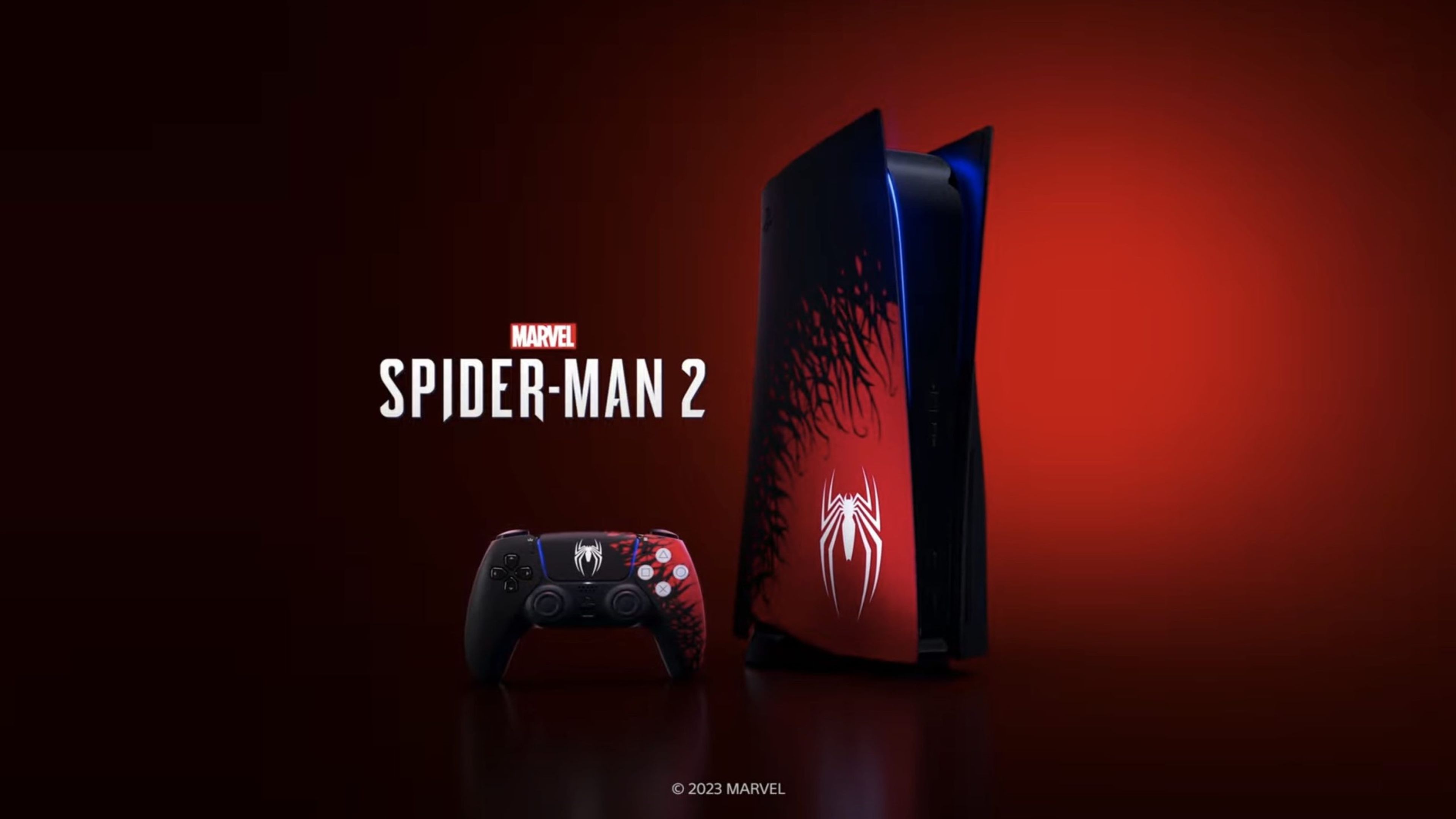 PS5 edición Marvel's Spider-Man 2 con DualSense