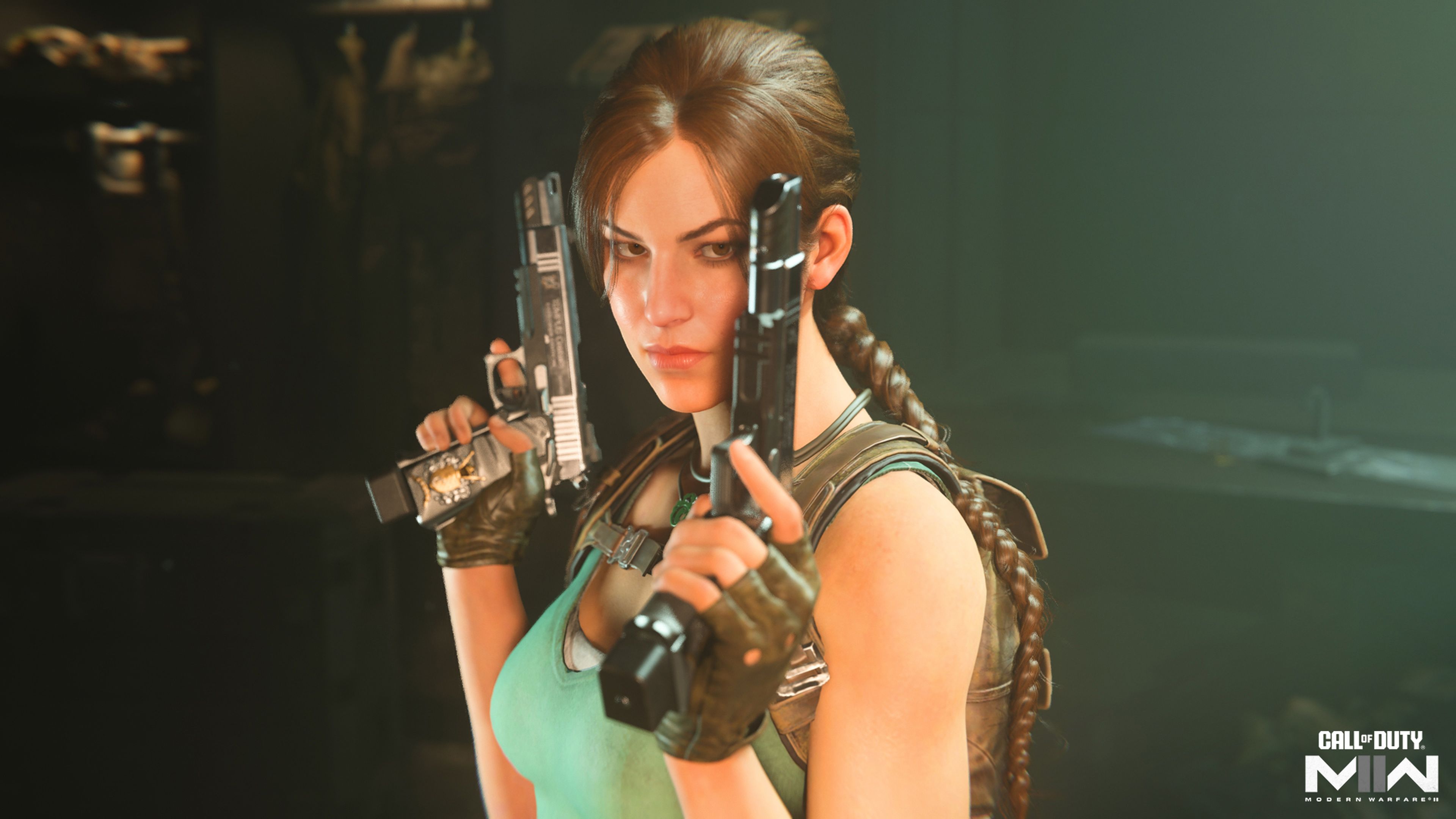 Call of Duty Lara Croft