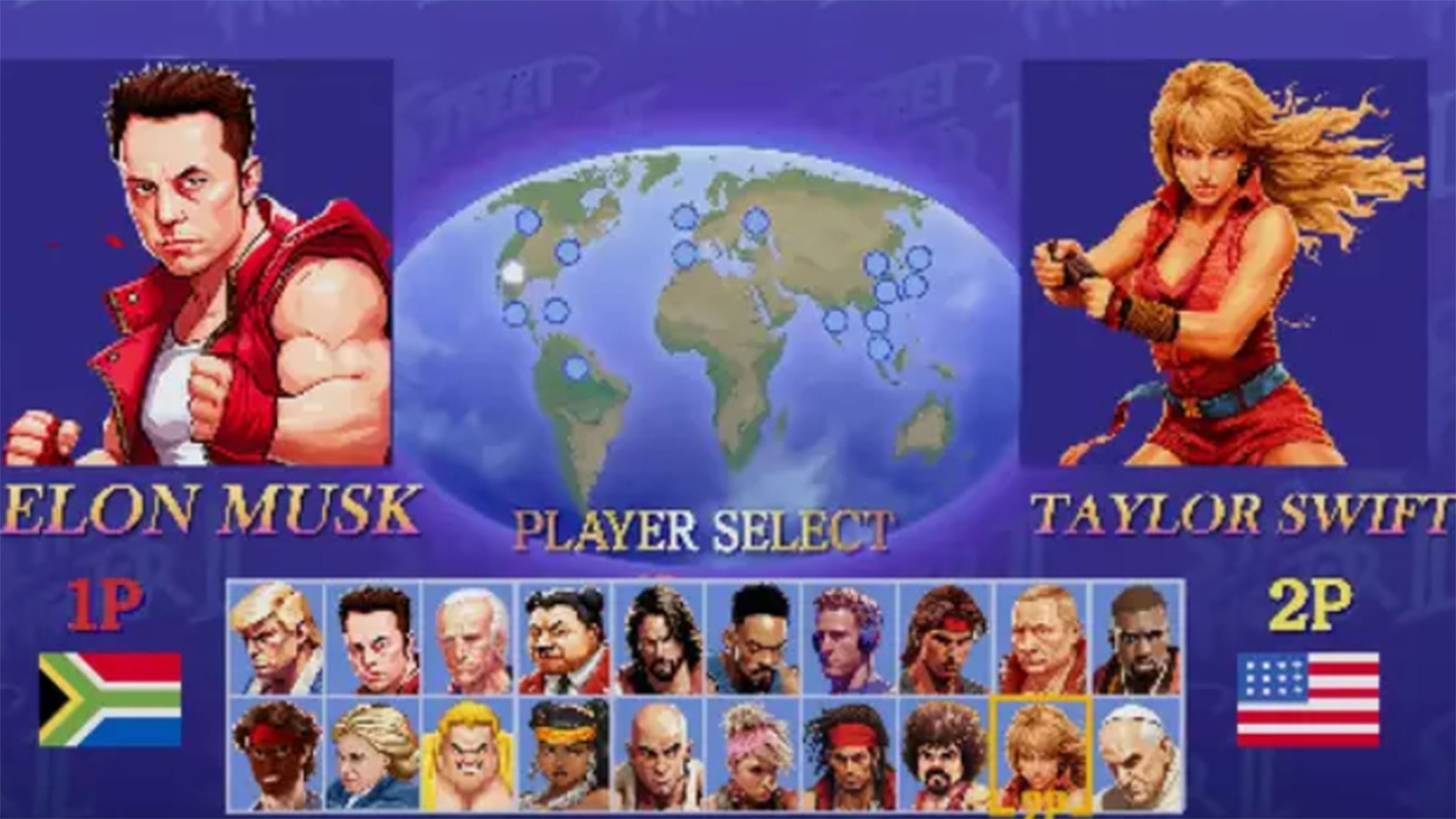 Celebrity Street Fighter