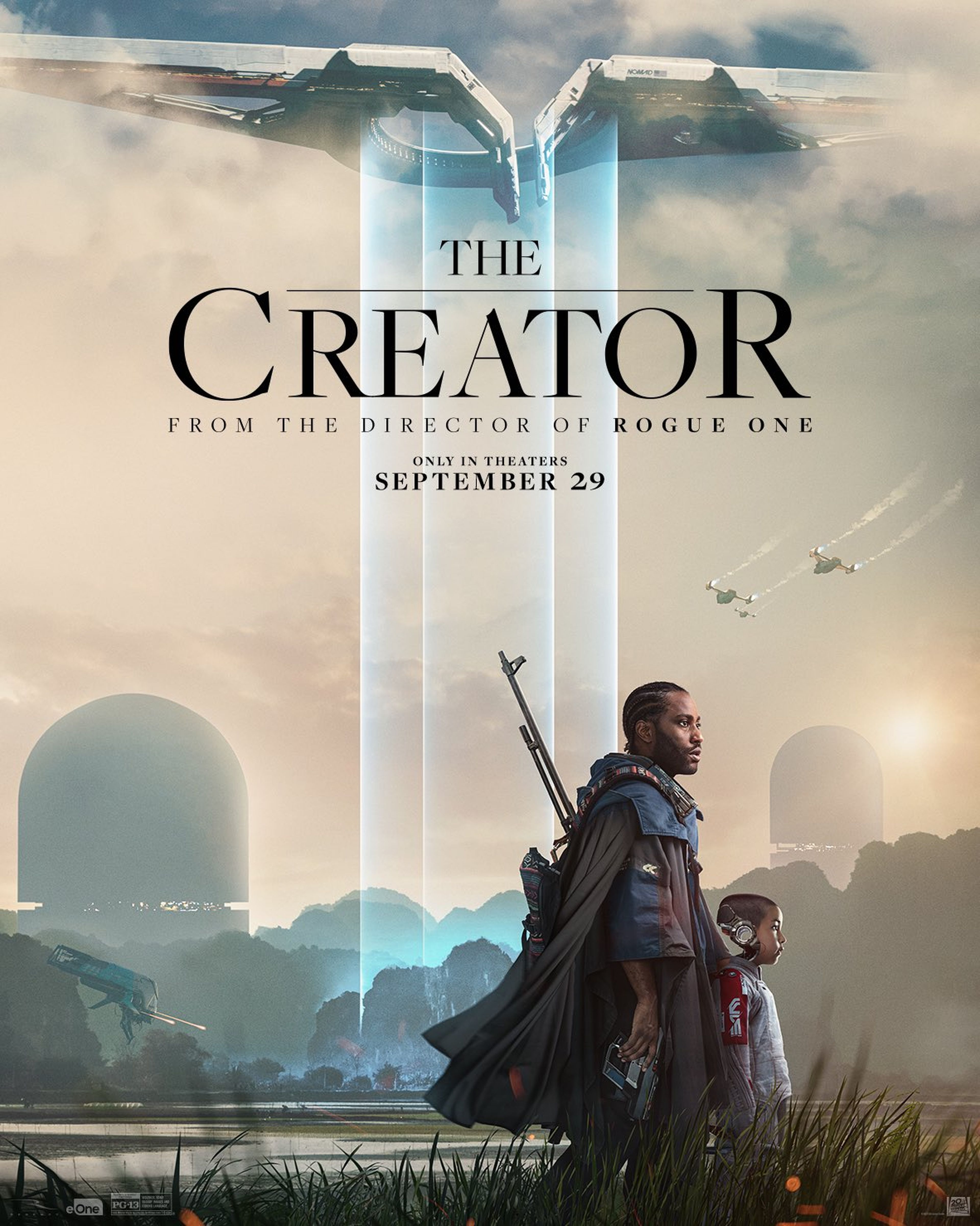 New poster of The Creator, the promising science fiction film made by