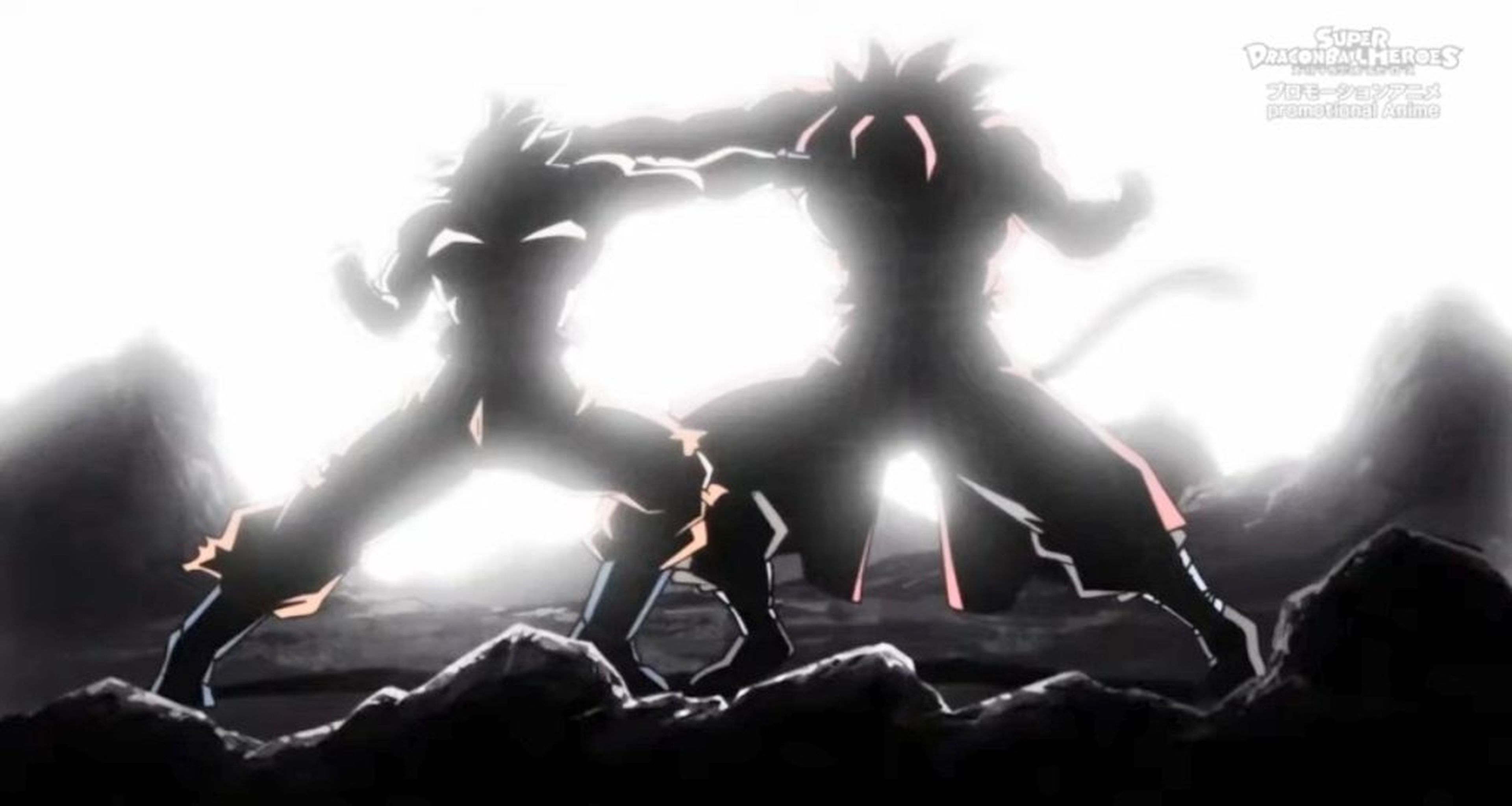 Goku Super Saiyan 4 contra Goku Ultra Instinto - La batalla del siglo ha estallado en el nuevo capítulo anime de Dragon Ball y tenemos un ganador oficial