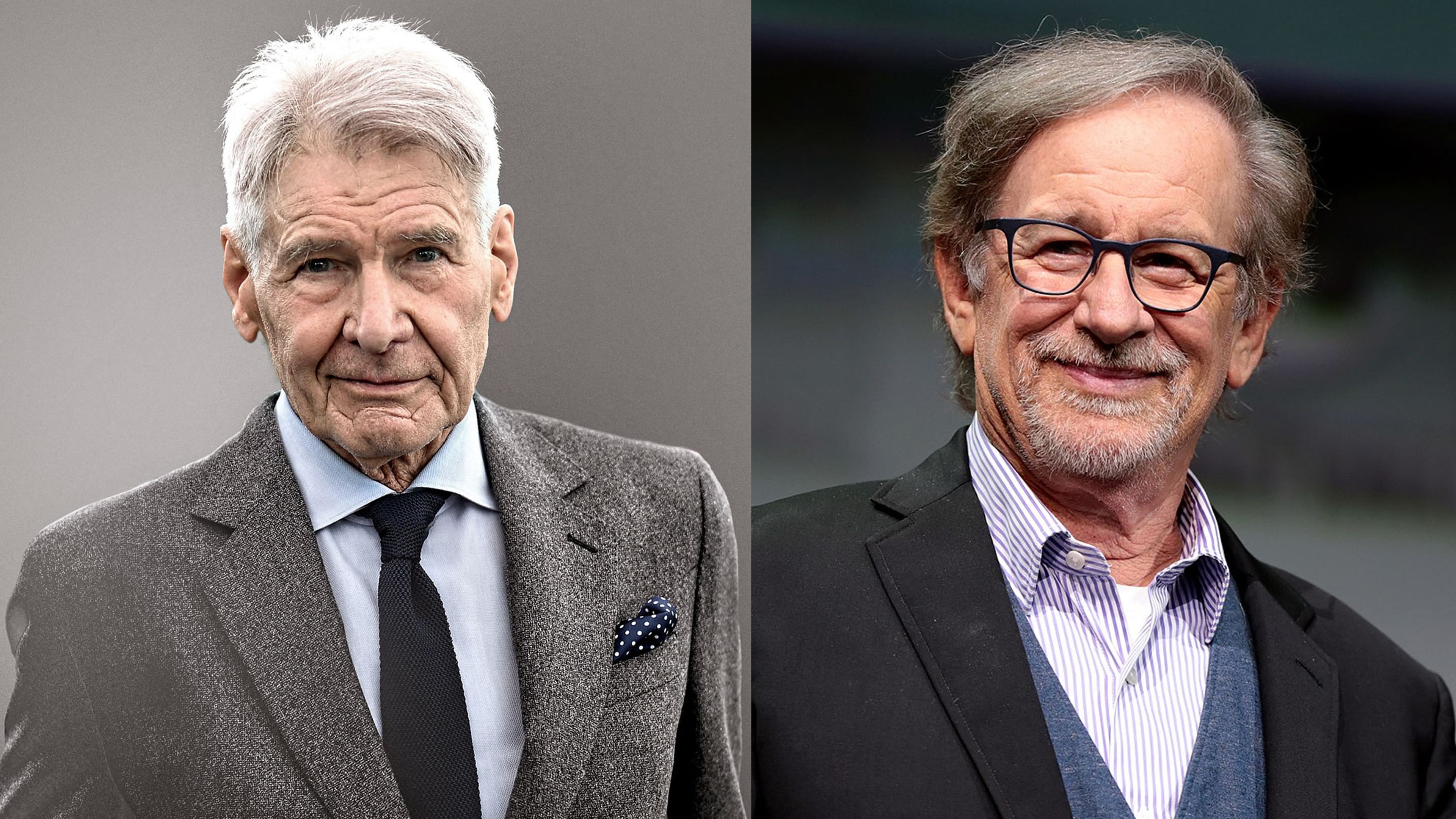 Harrison Ford y Steven Spielberg