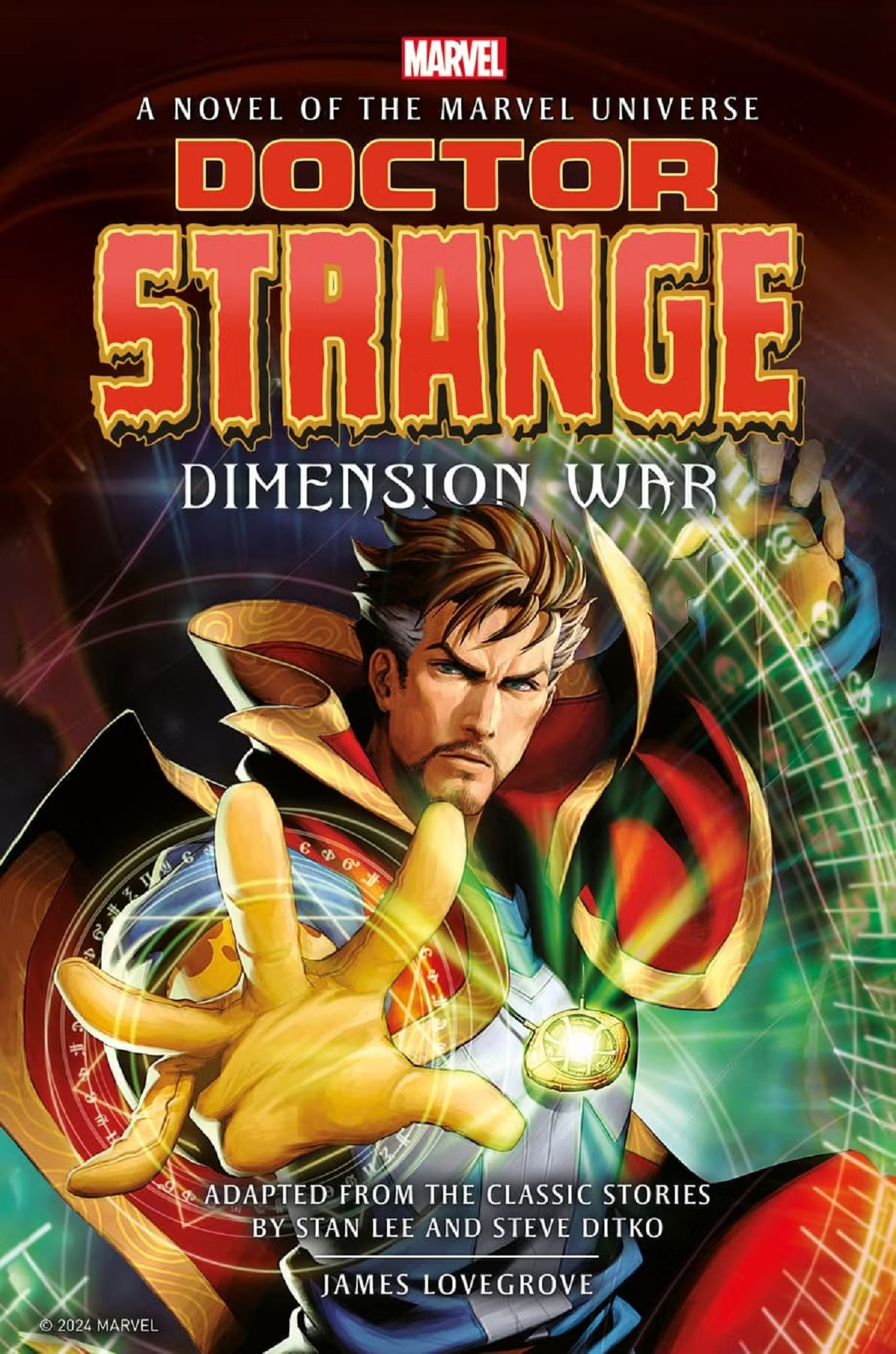 La novela de Doctor Strange: Dimension War