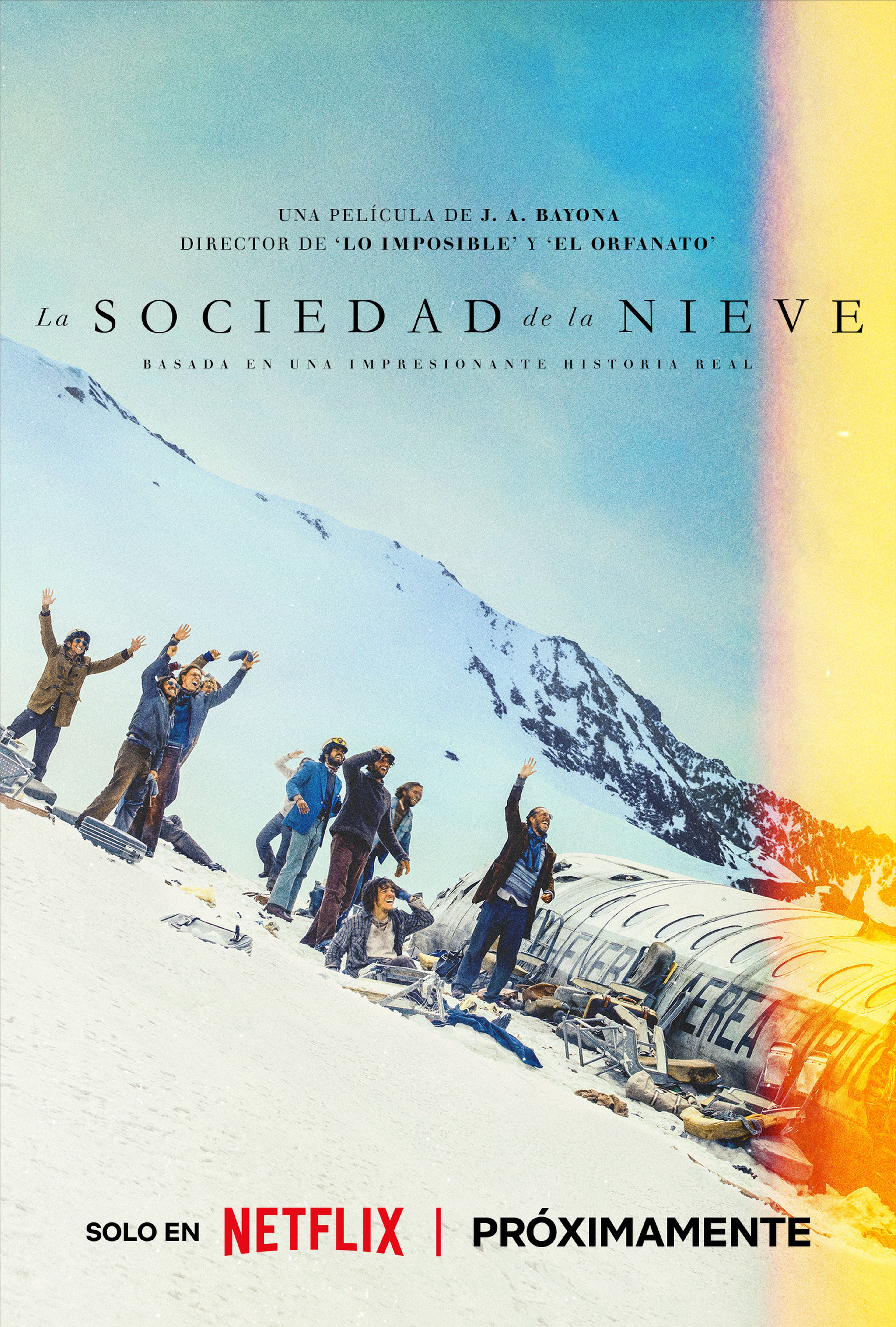 Tráiler y póster de La sociedad de la nieve, lo nuevo de J.A.