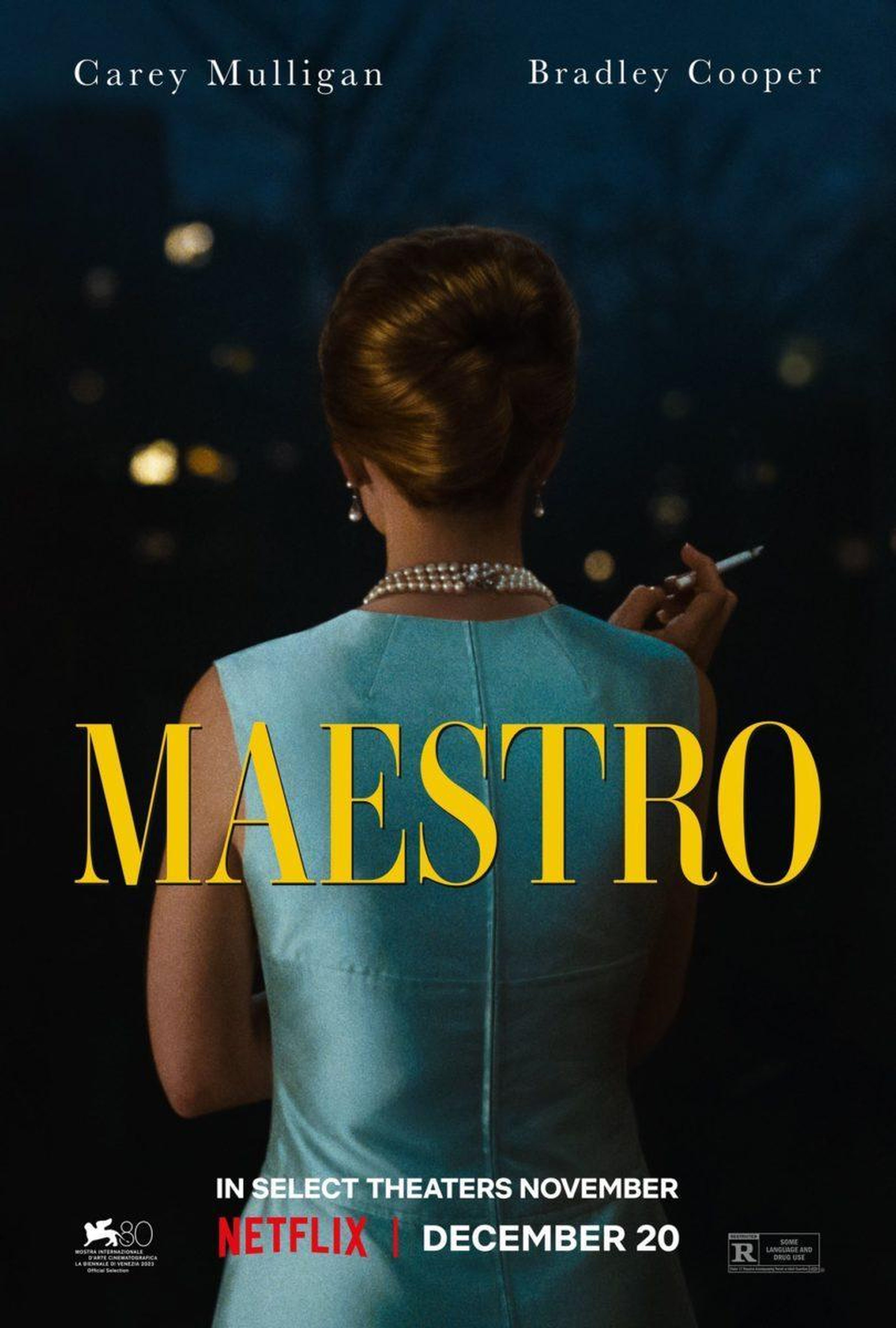 Trailer for Maestro, Bradley Cooper's new movie coming to Netflix in