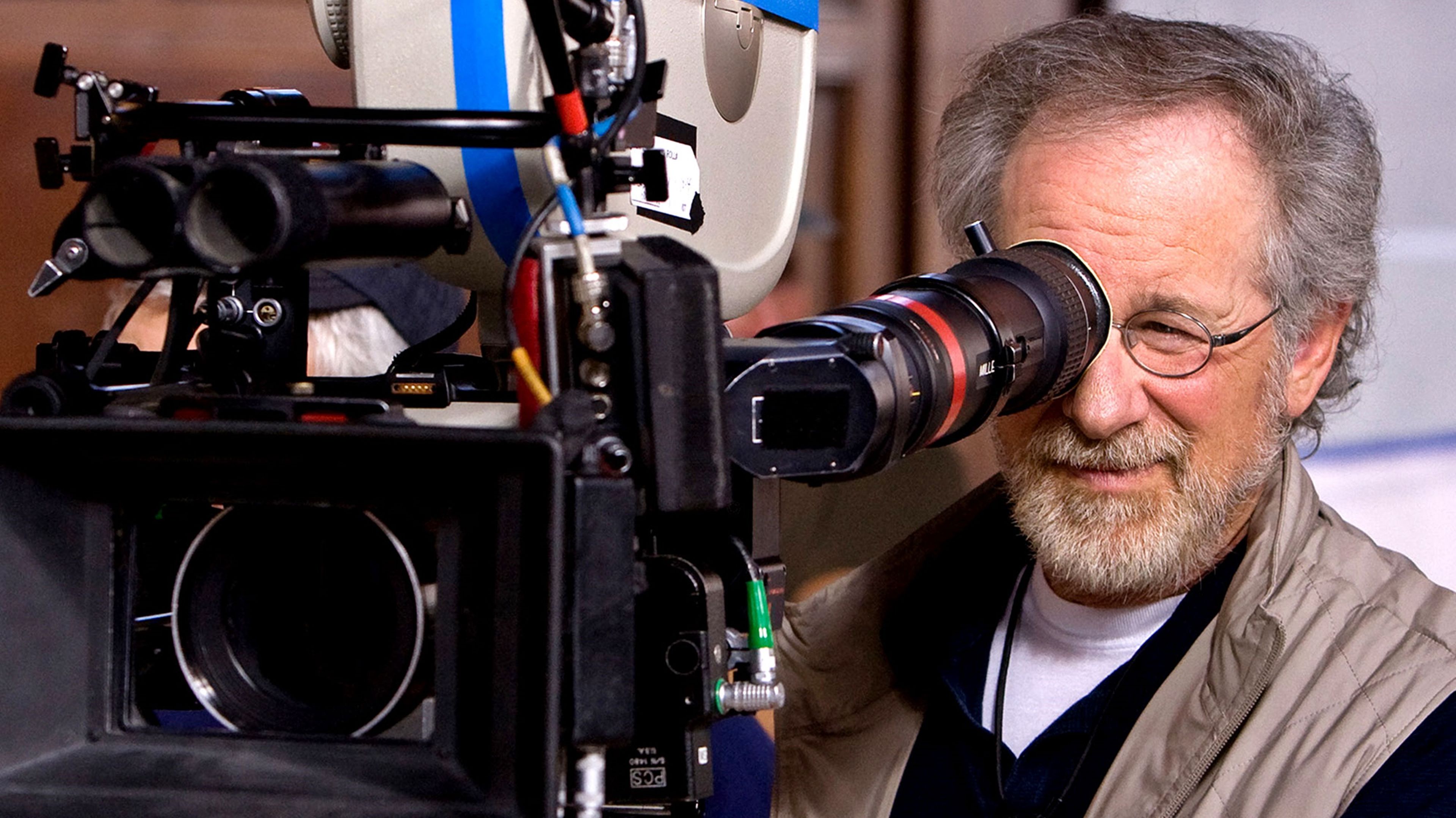 Steven Spielberg rodando