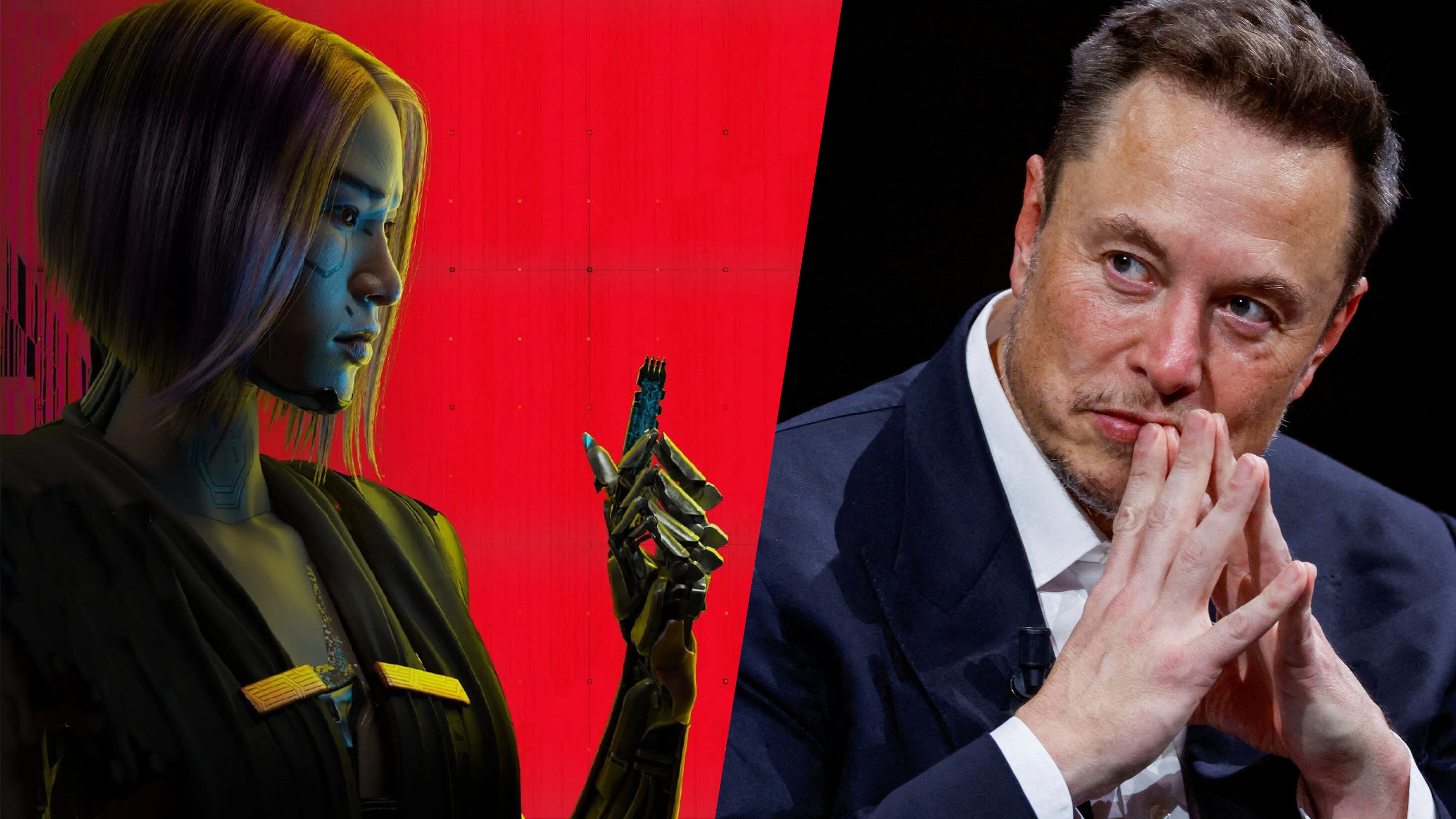 Cyberpunk 2077 Elon Musk