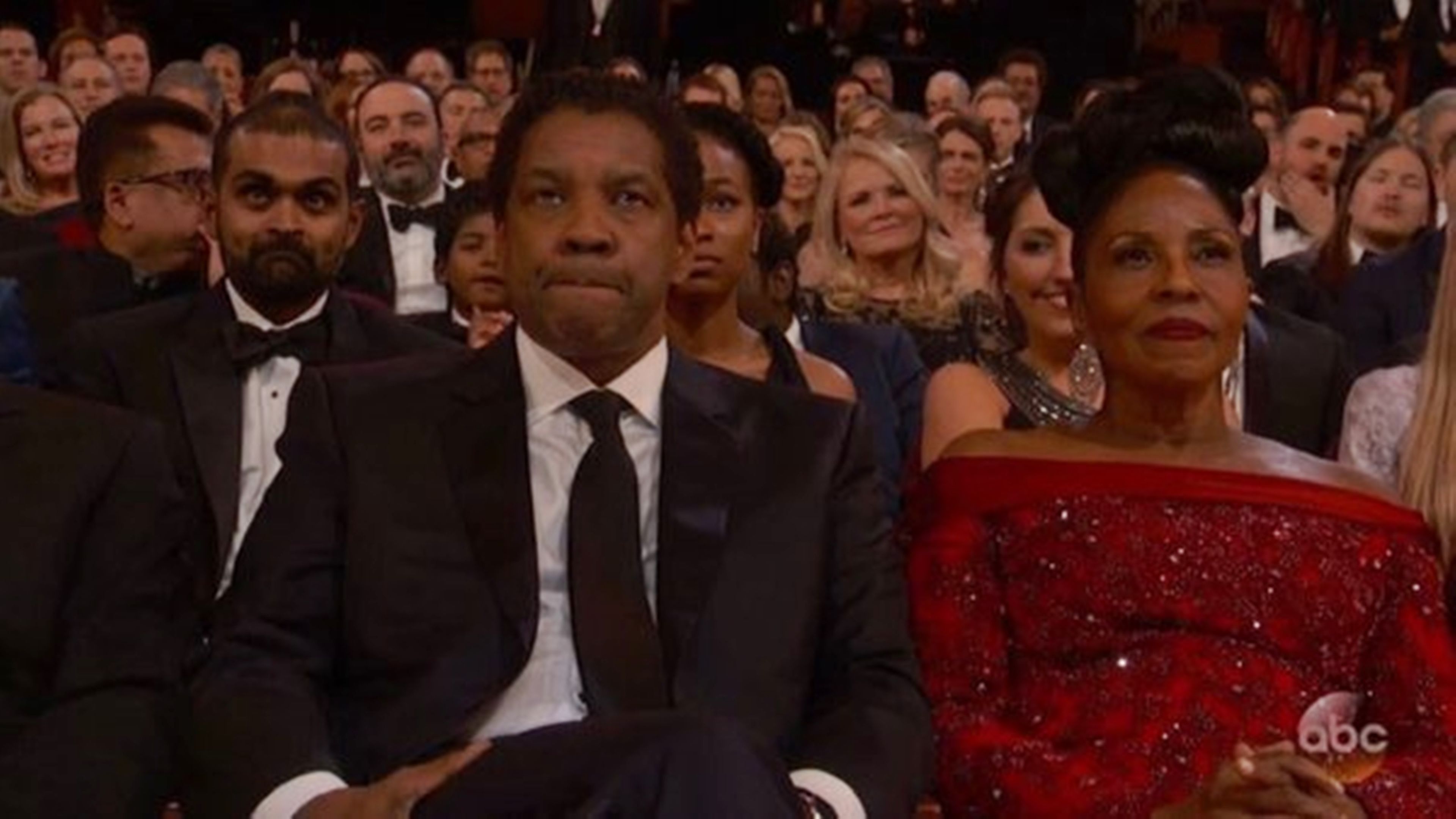 Denzel Washington en los Oscar