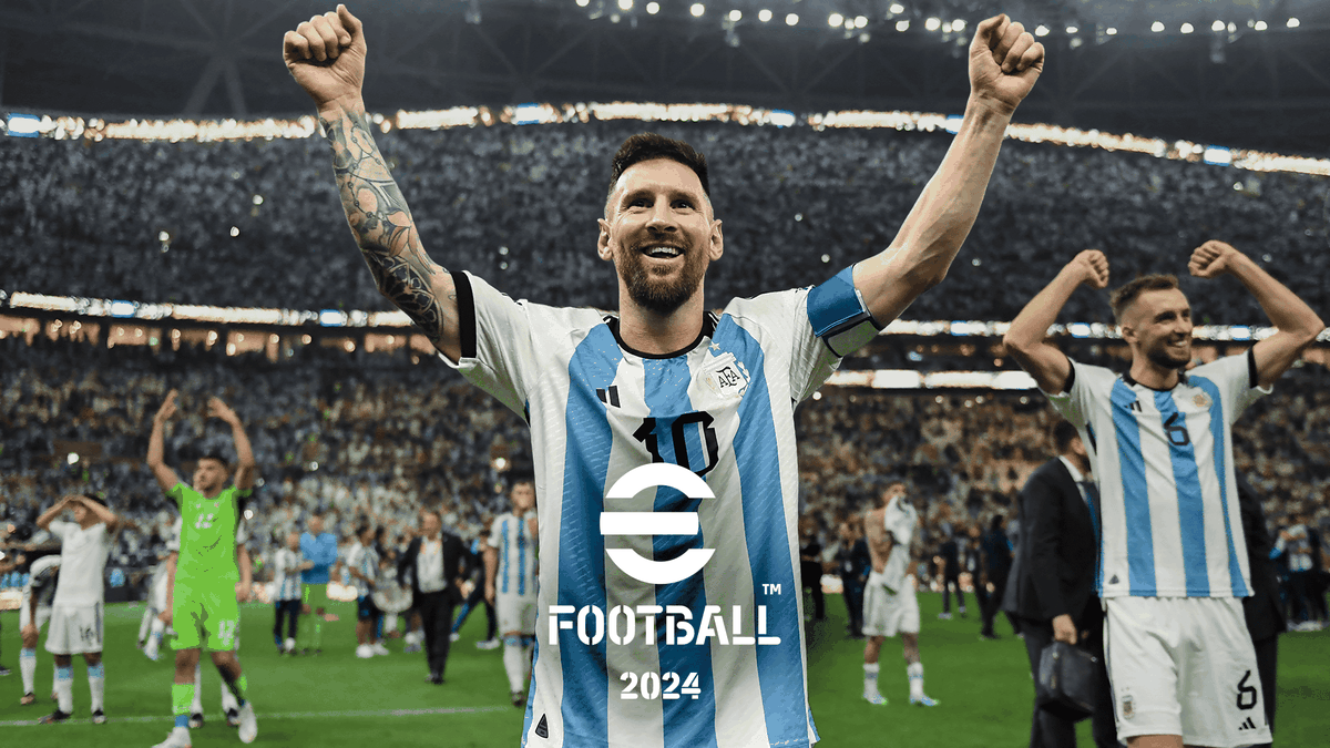 The free to play eFootball 2024 is updated with improvements in ball