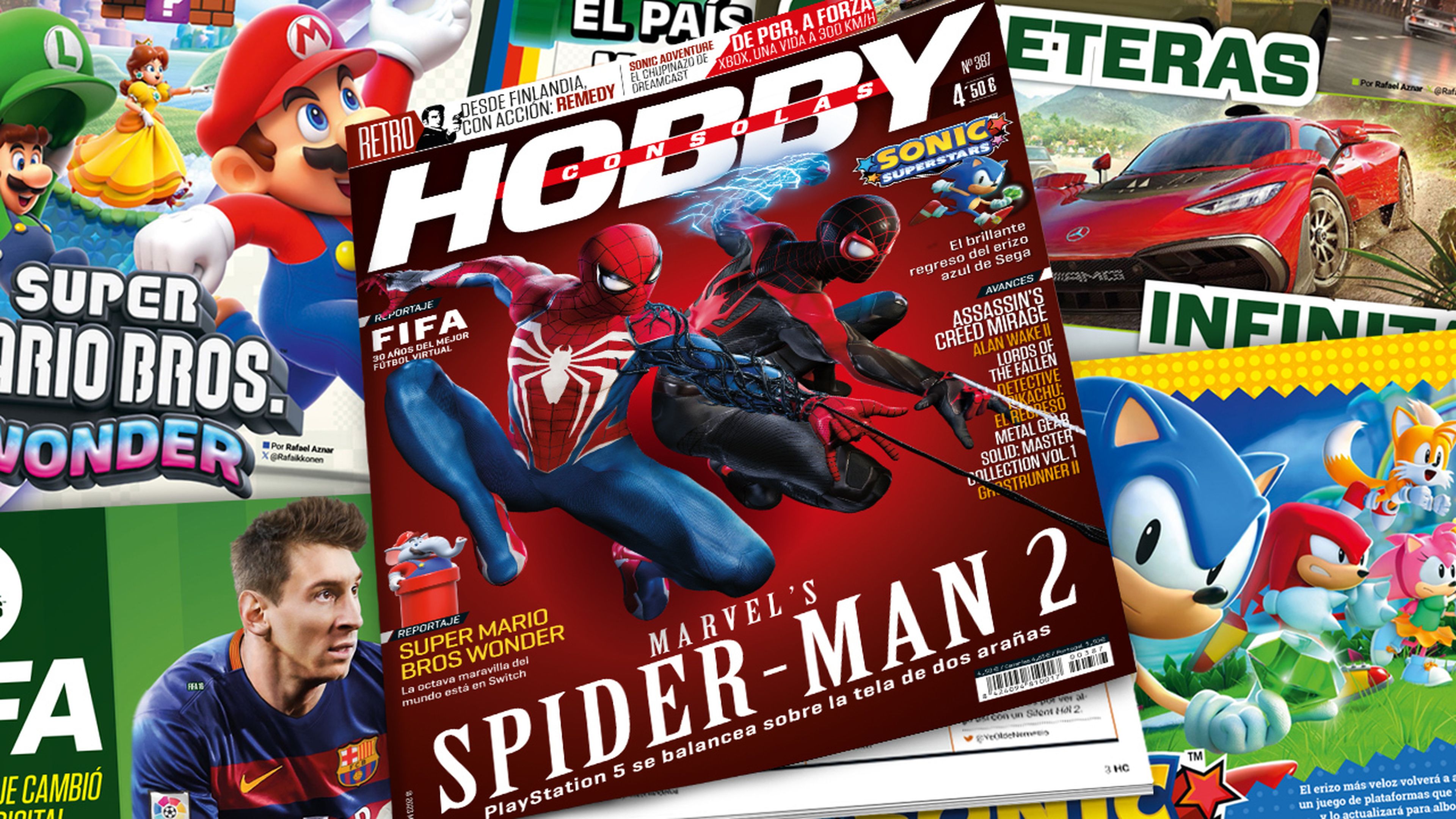 Hobby Consolas 387, a la venta con Marvel’s Spider-Man 2 en portada