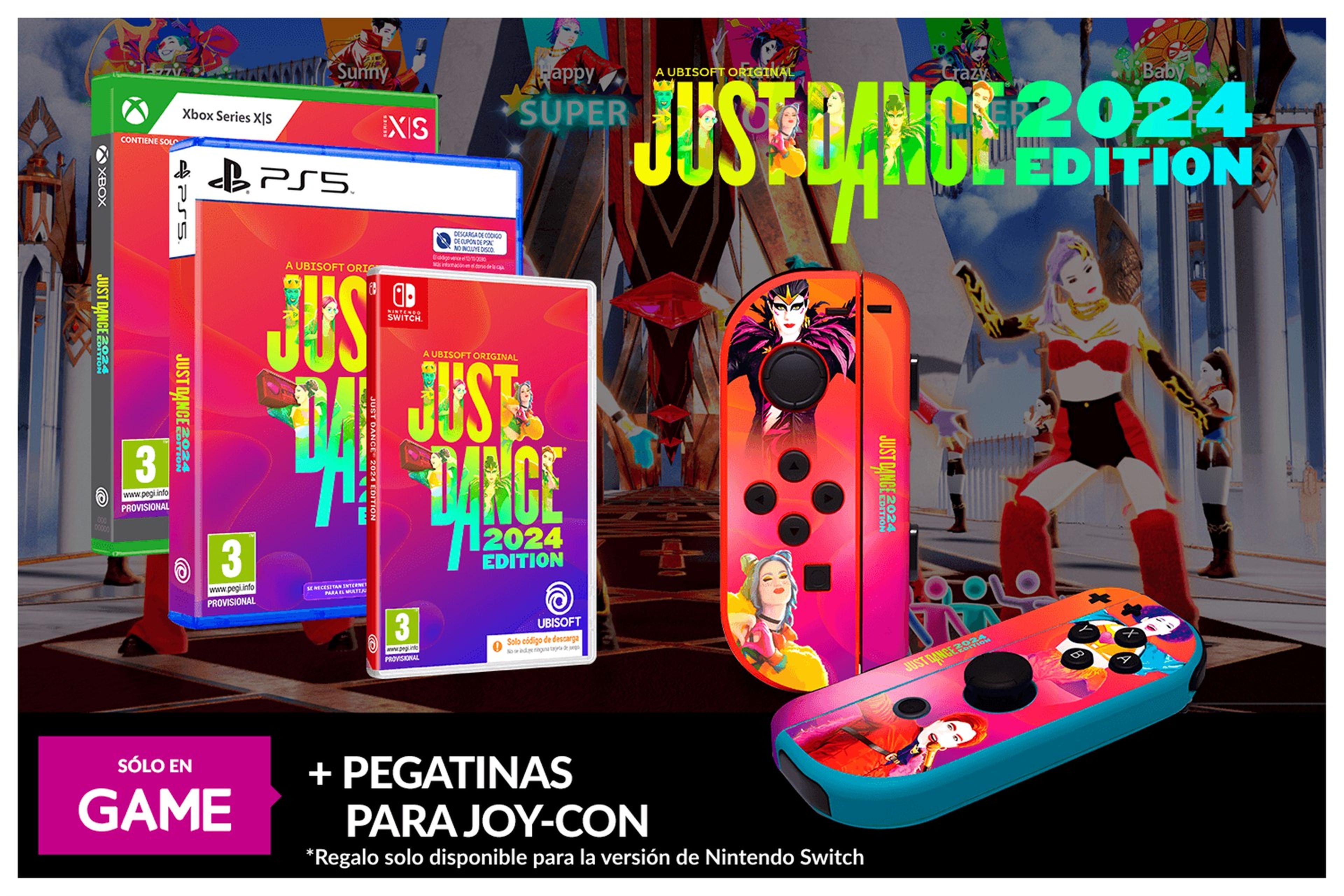 Reservar Just Dance 2024 en GAME para Nintendo Switch tiene regalo  exclusivo