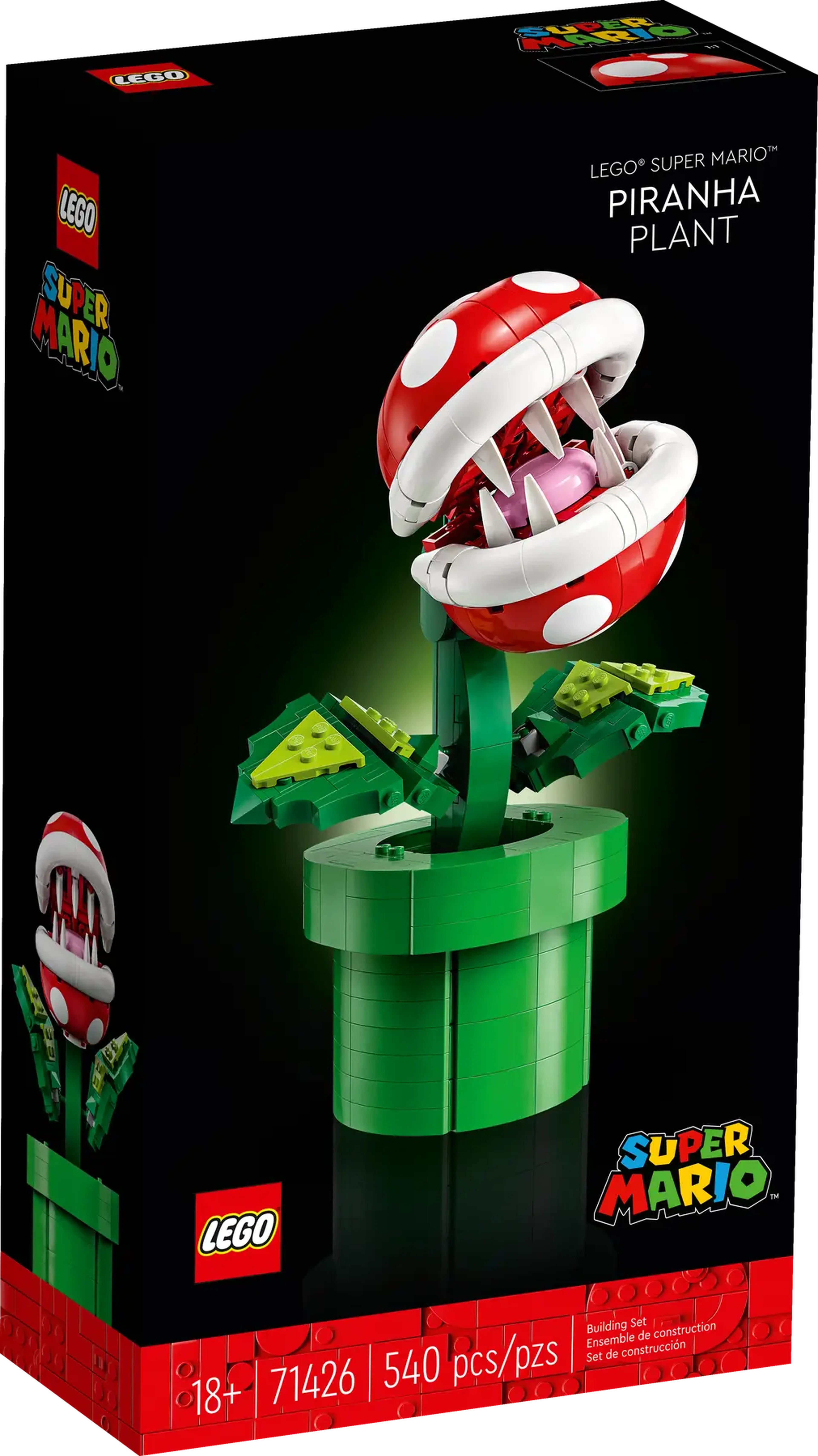 Lego Anuncia Una Planta Piraña De Super Mario Que Protegerá Ferozmente Tu Estantería 