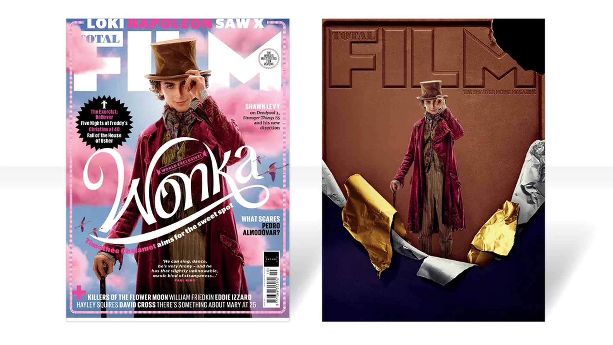 Nuevas imágenes de Timothée Chalamet como Willy Wonka