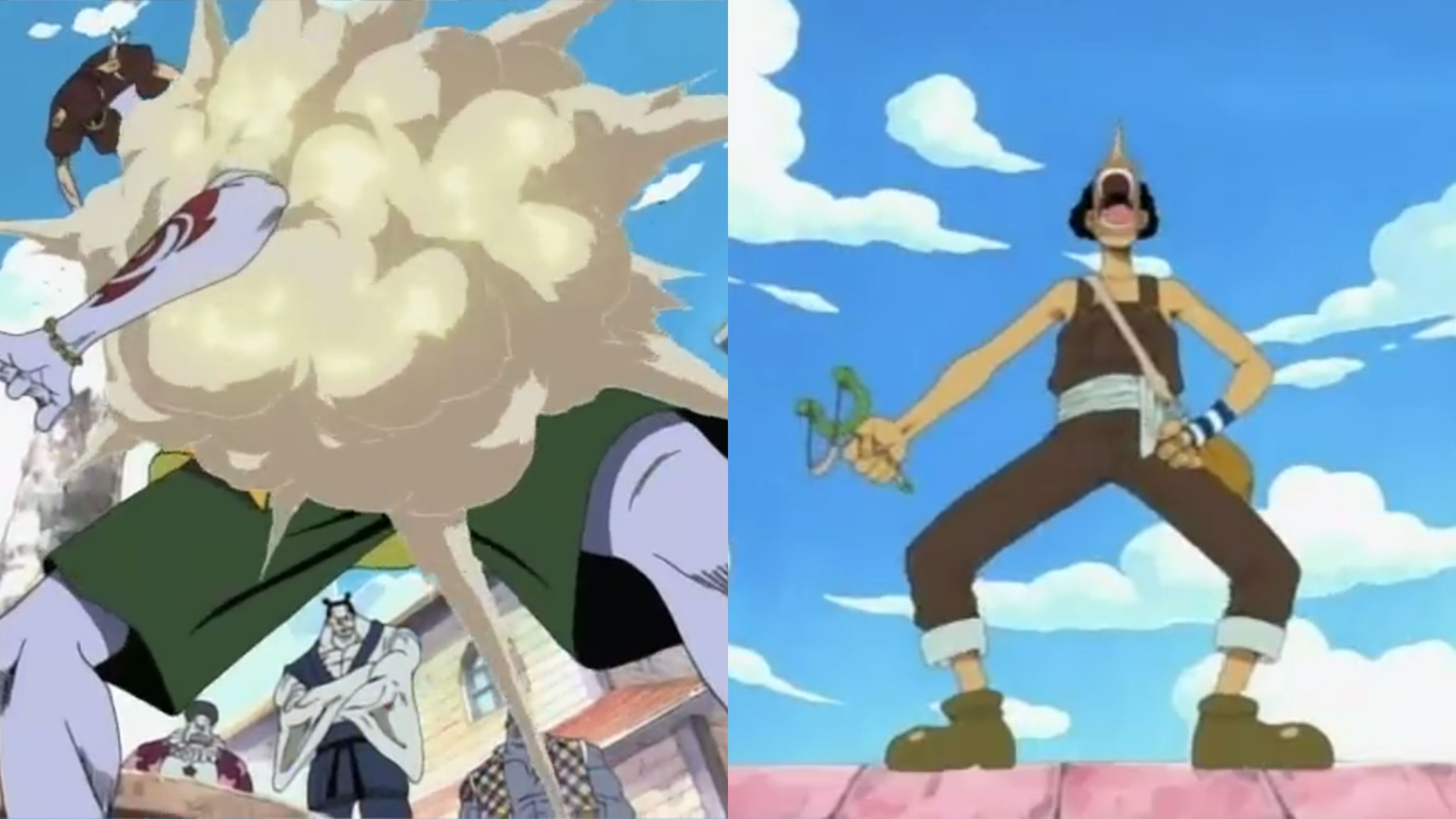 One Piece - Usopp se enfrenta a Arlong