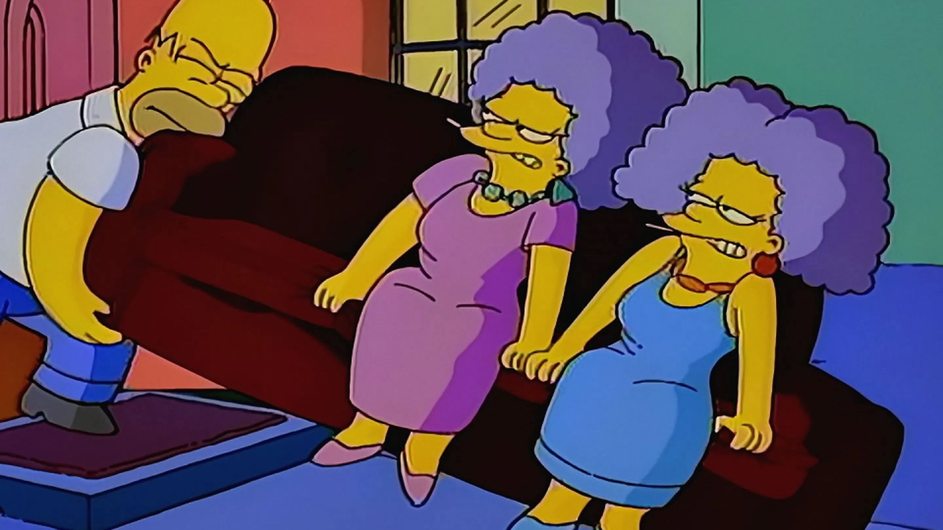 Los Simpson - Homer, Patty y Selma