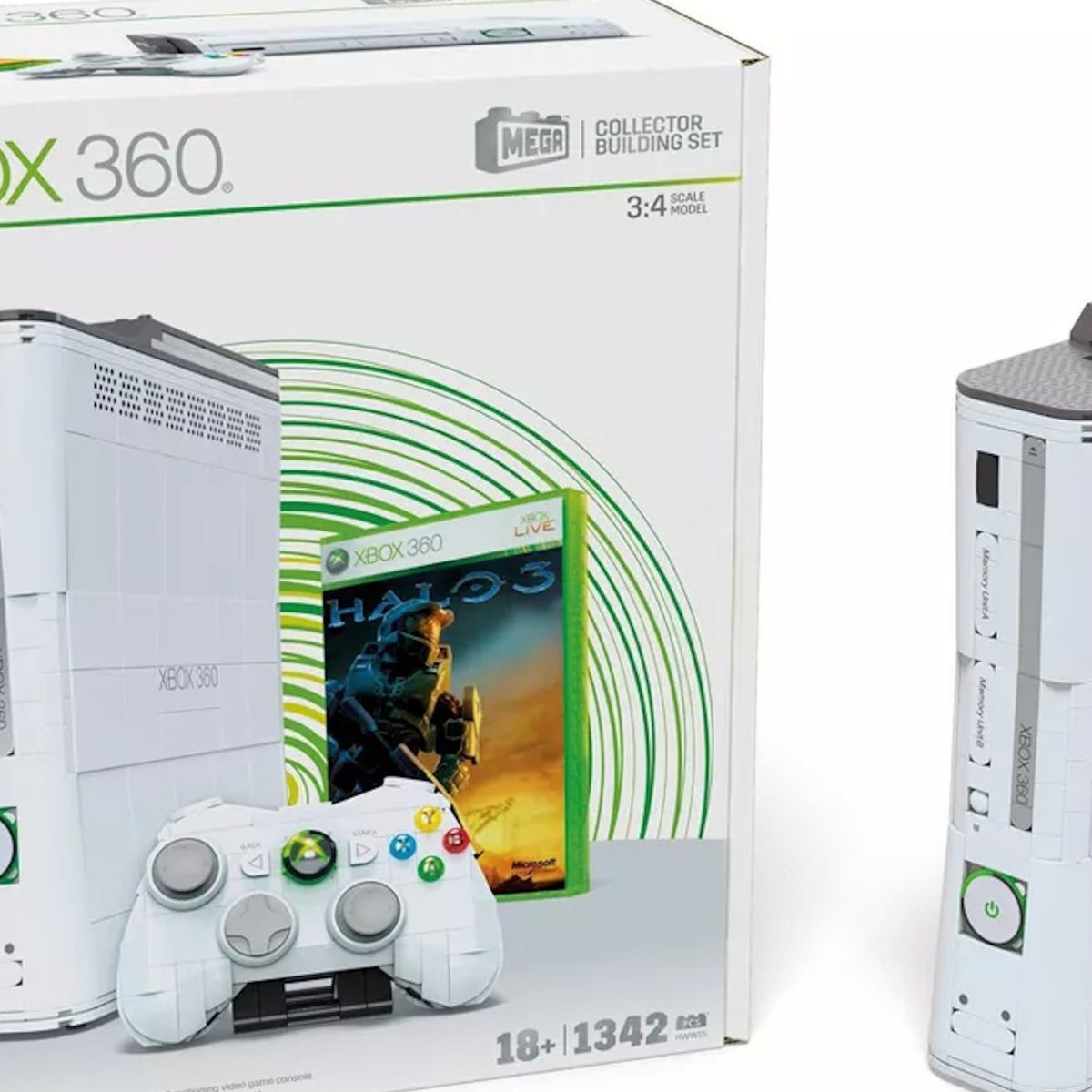 Esta Xbox 360 hecha con bloques es tan realista que que parece la original