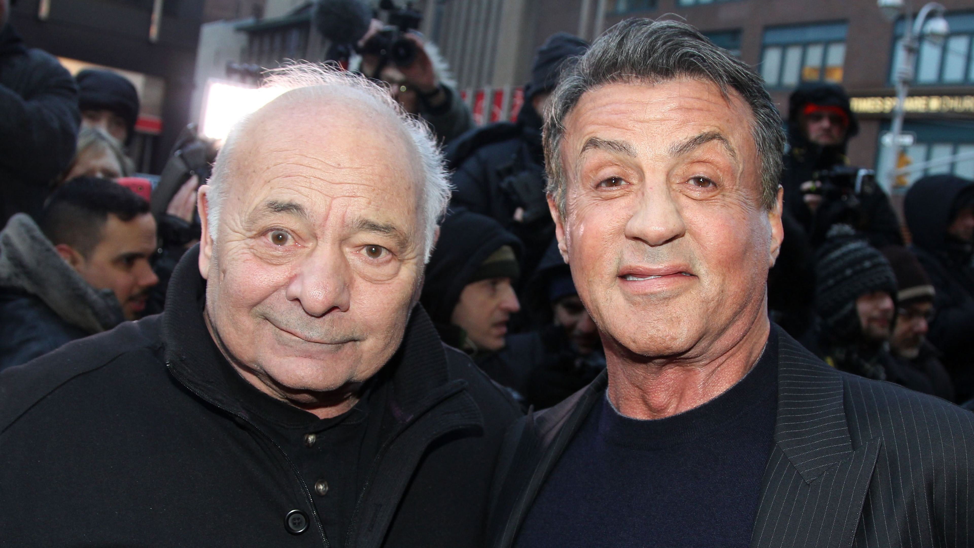Burt Young y Sylvester Stallone