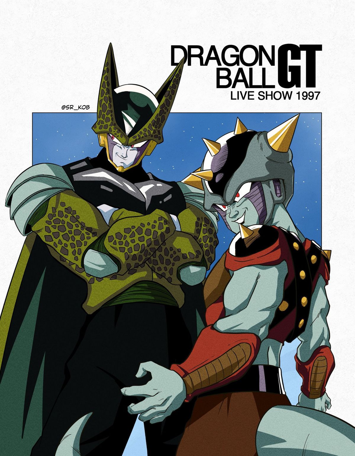 Dragon Ball GT Así son las formas nunca vistas de Cell y Freezer