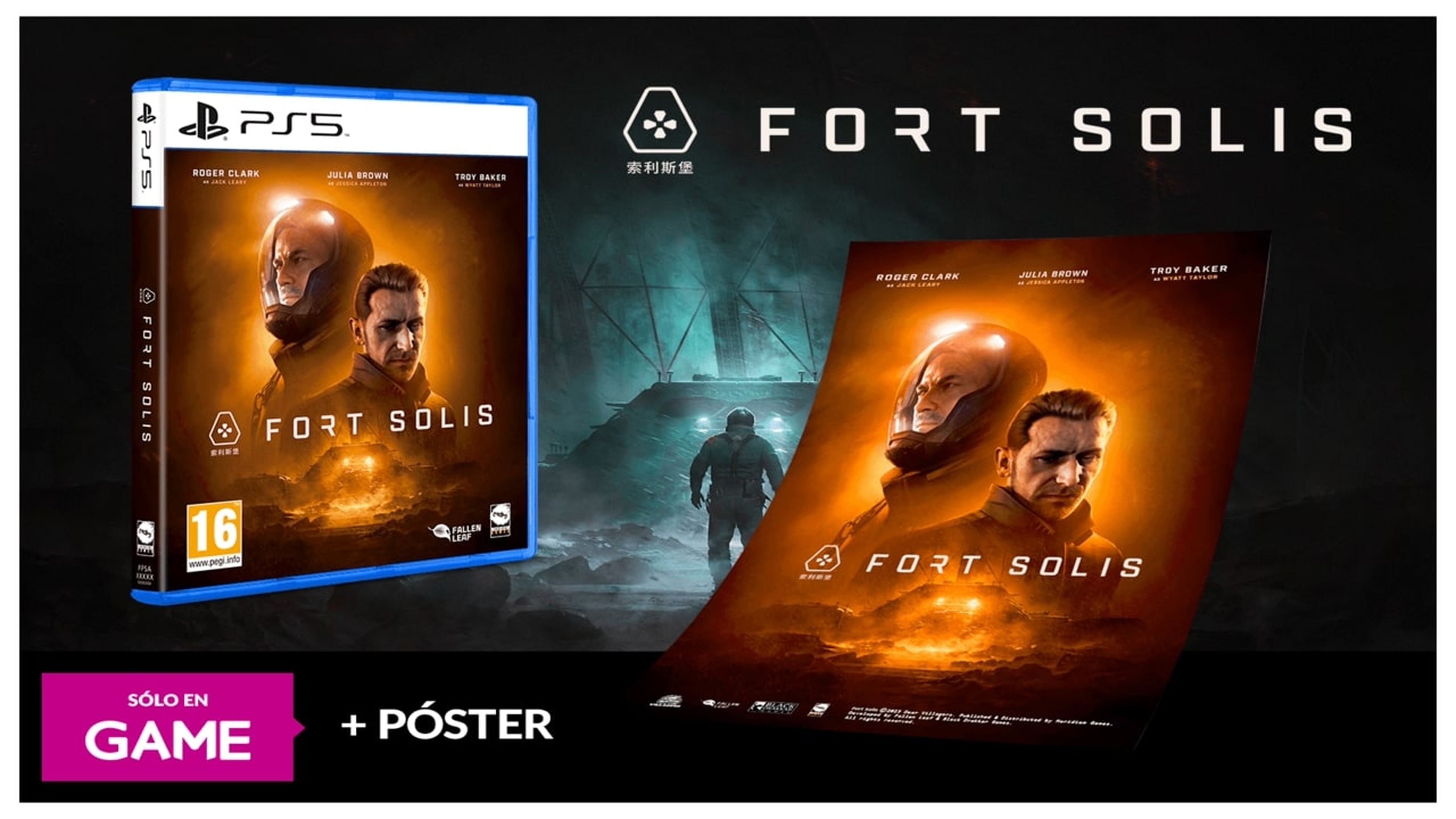 Reservar Fort Solis en GAME: póster exclusivo de regalo y contenido de la  edición limitada