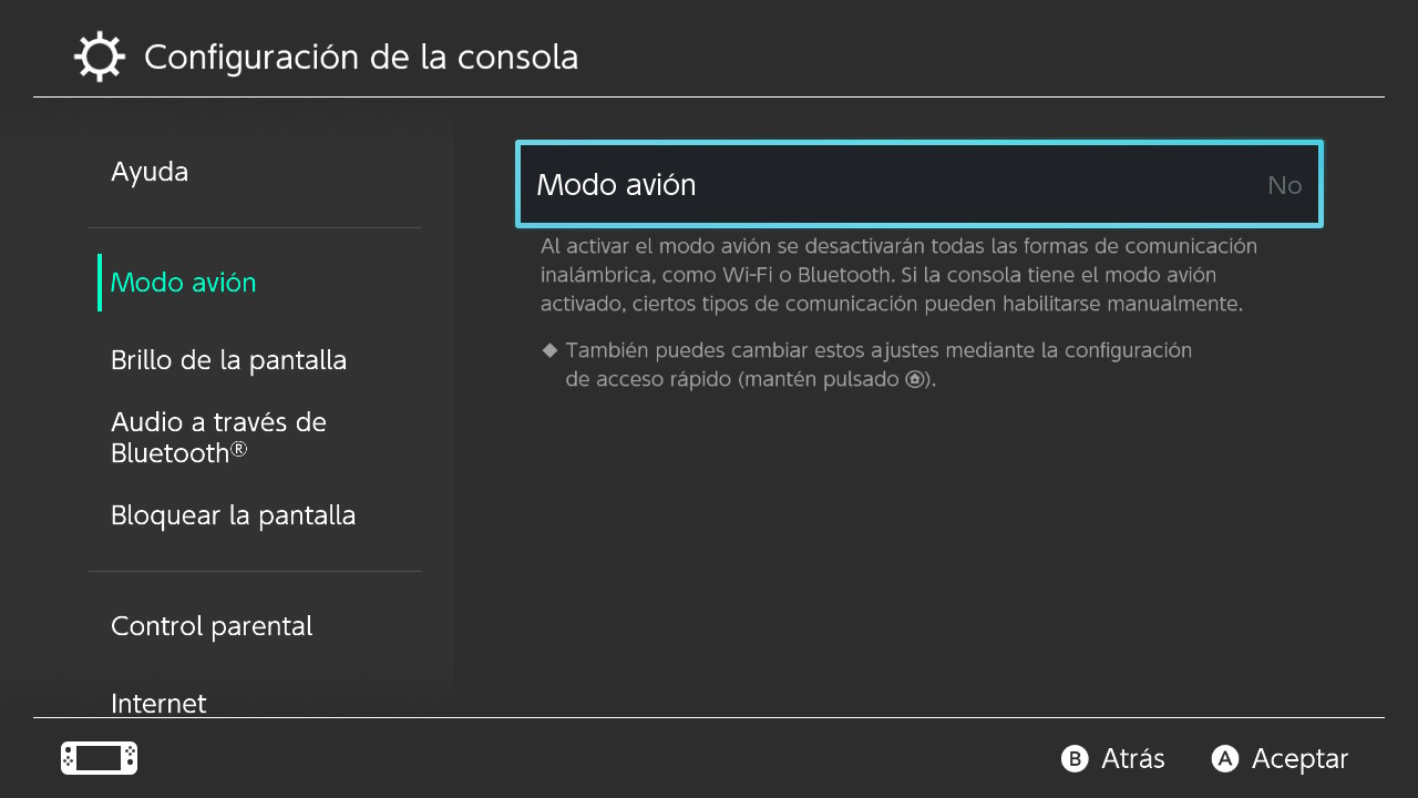 Activar bluetooth outlet en nintendo switch