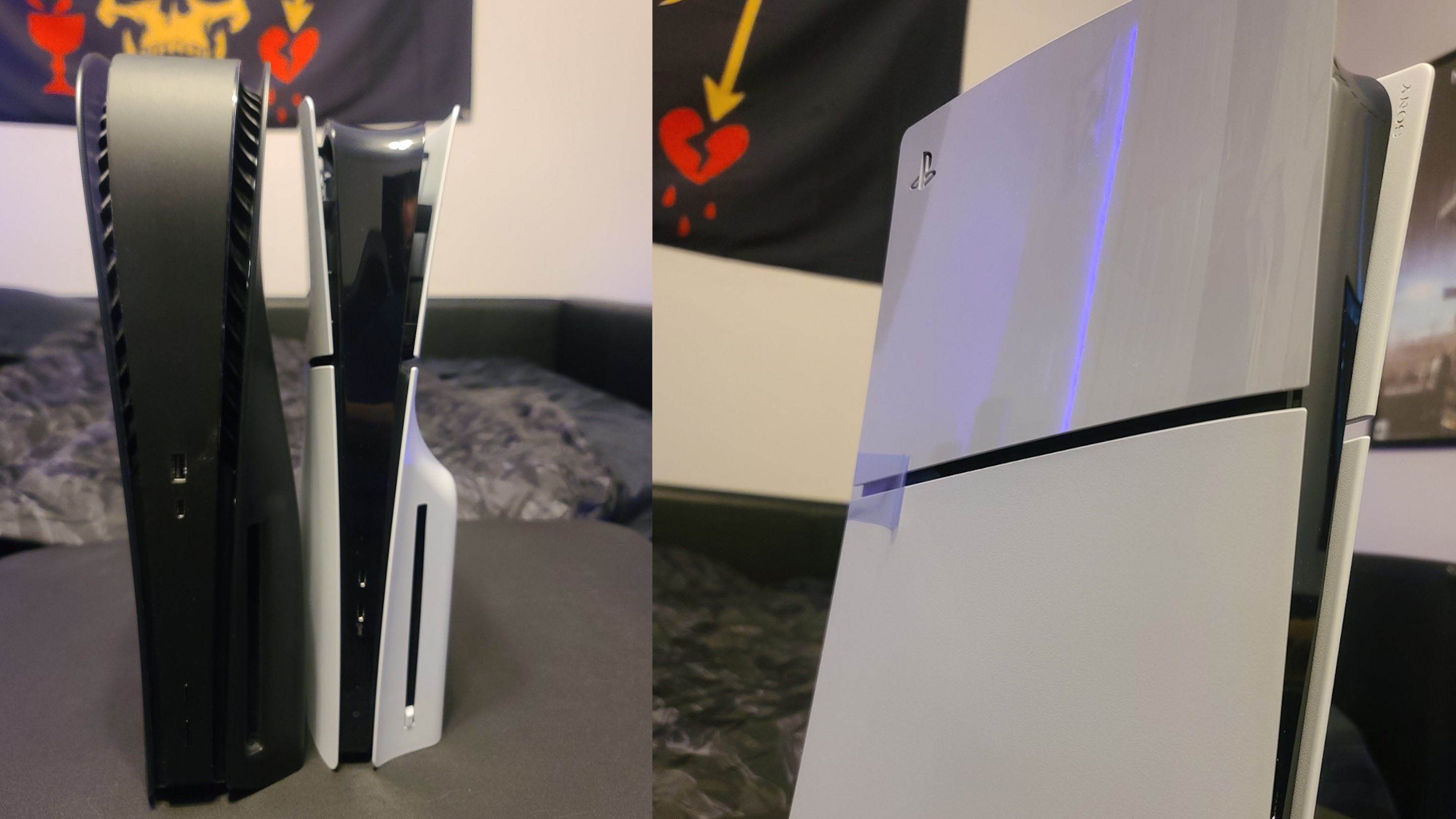Primera comparativa real de PS5 Slim con PS5 original, ¿de verdad es mucho  más pequeña?