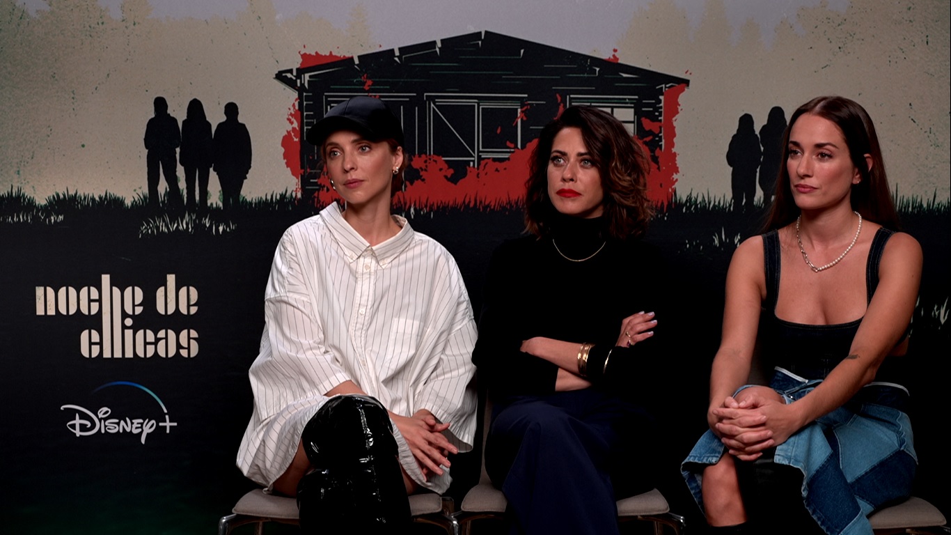 Entrevista a Silvia Alonso, Leticia Dolera y María León por la miniserie  Noche de chicas