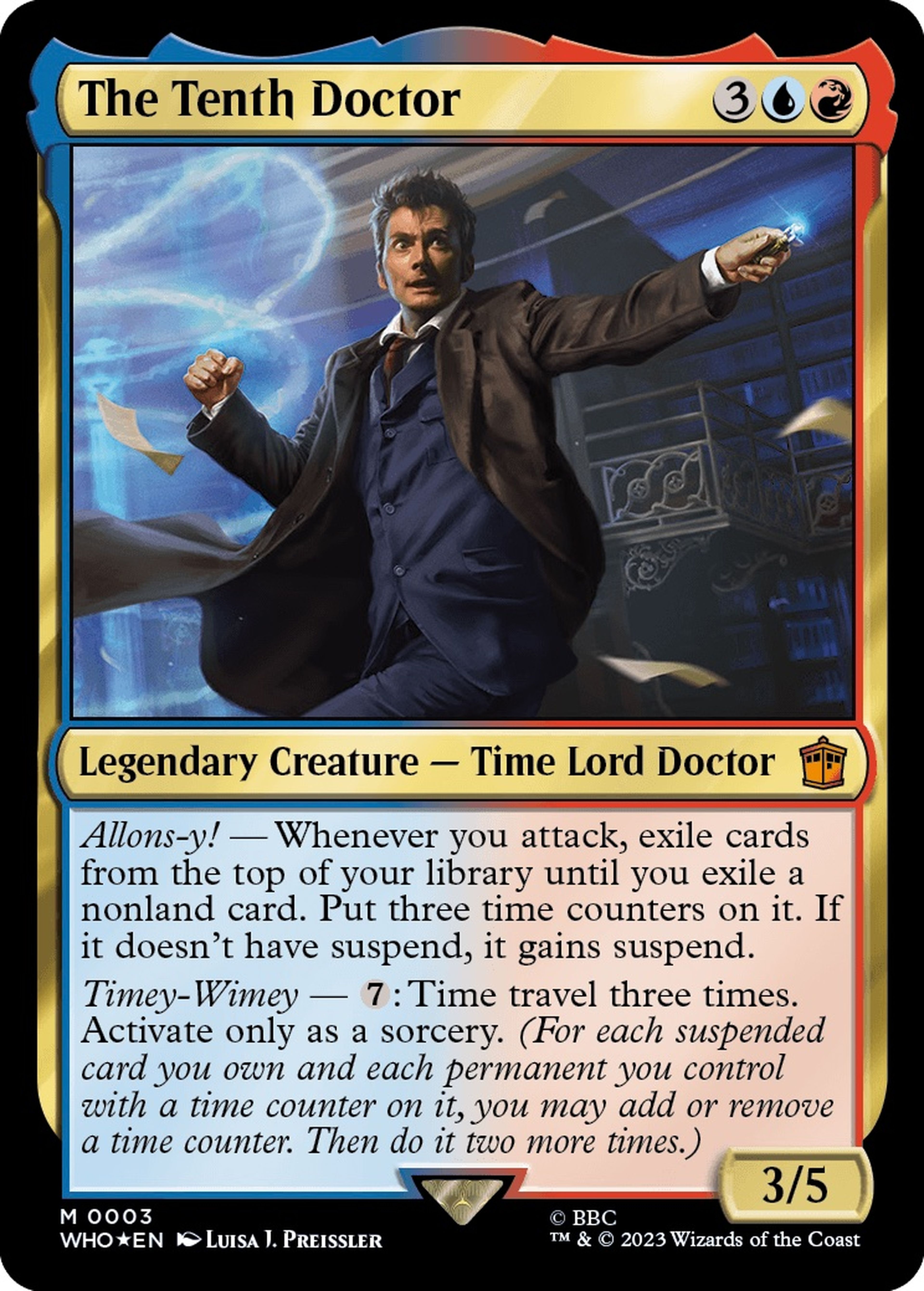 The Tenth Doctor Magic Dr Who