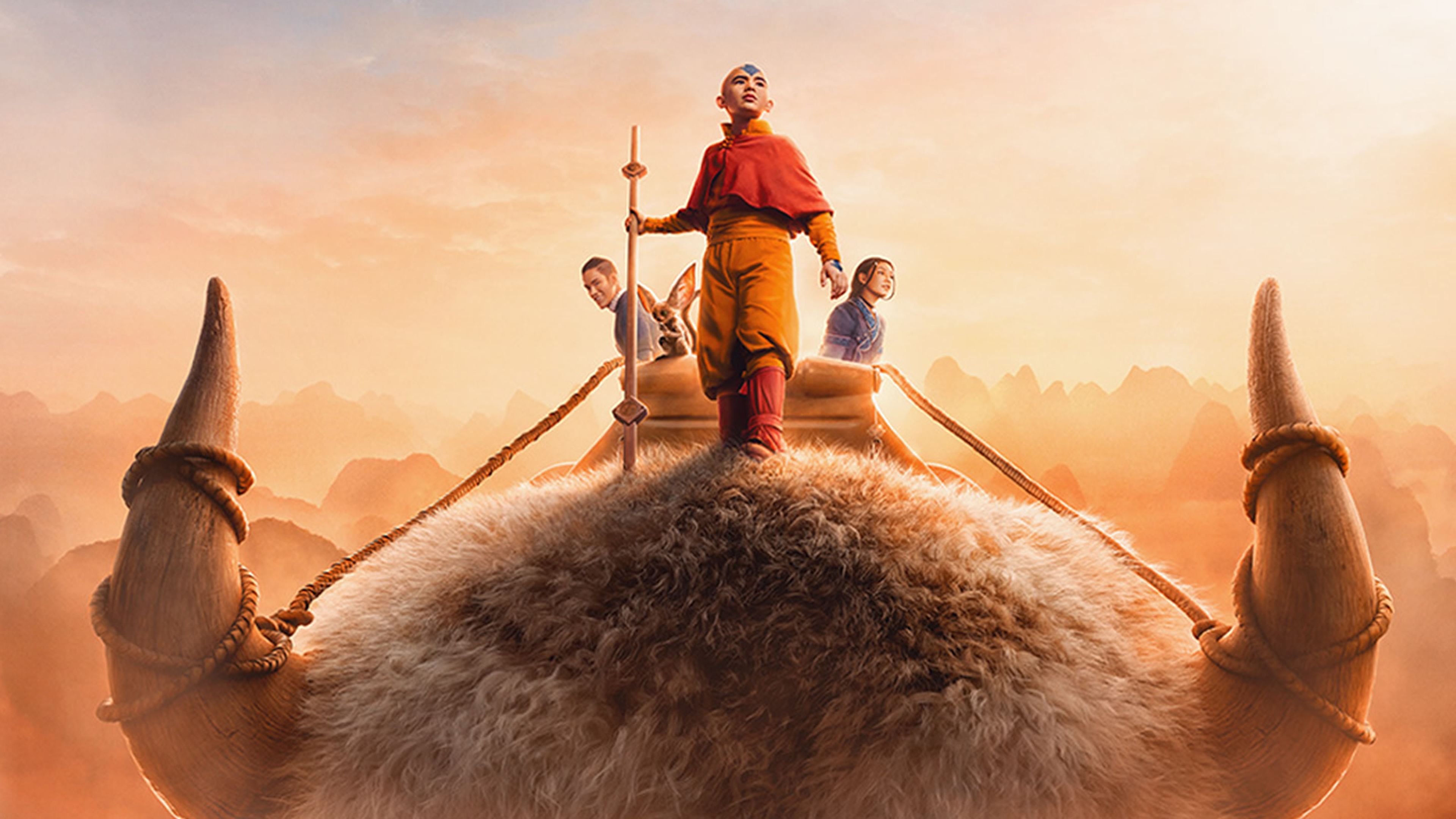 Teaser póster de Avatar La leyenda de Aang, el liveaction de Netflix