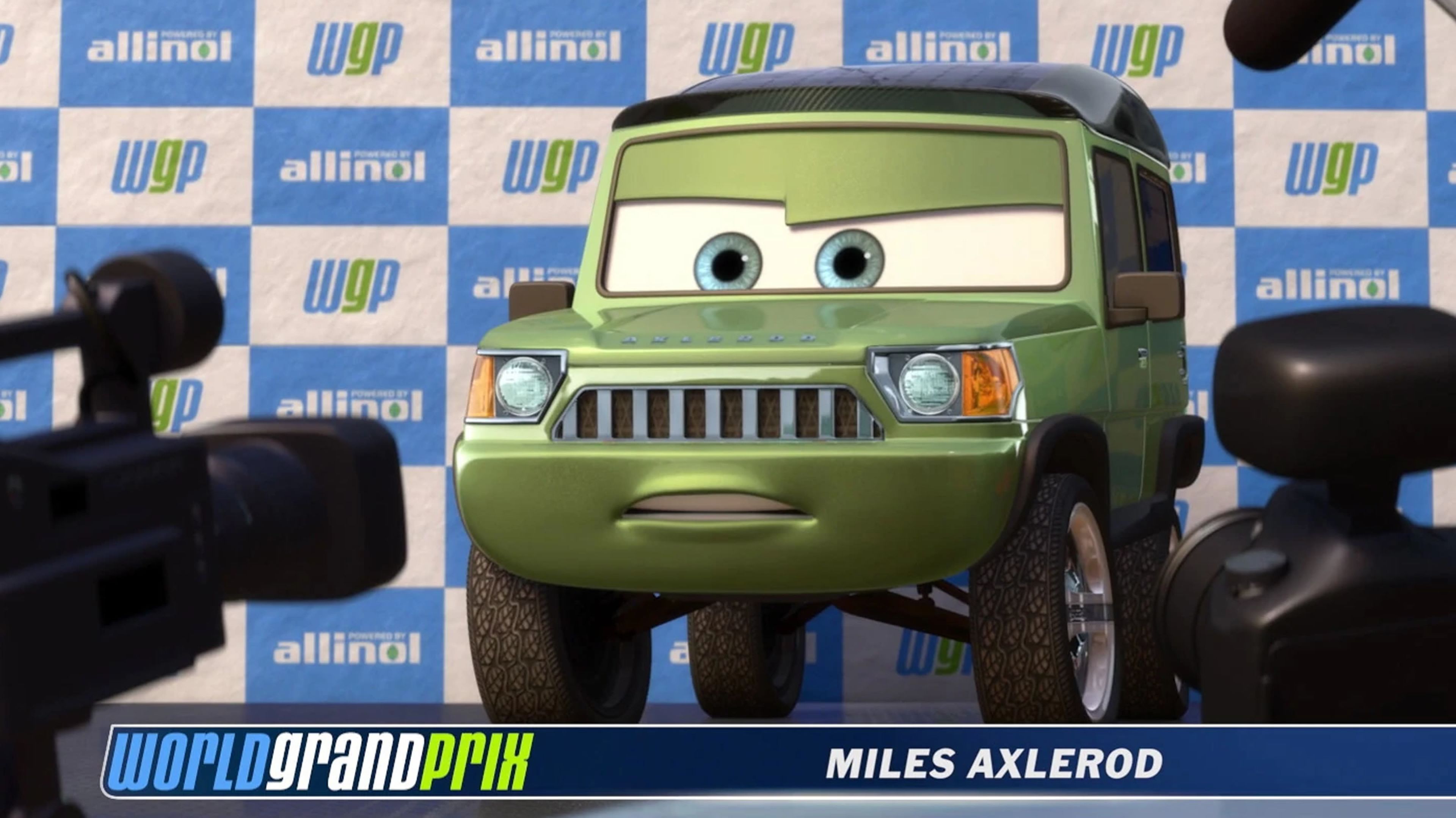 Cars 2 (2011) - Miles Axelrod
