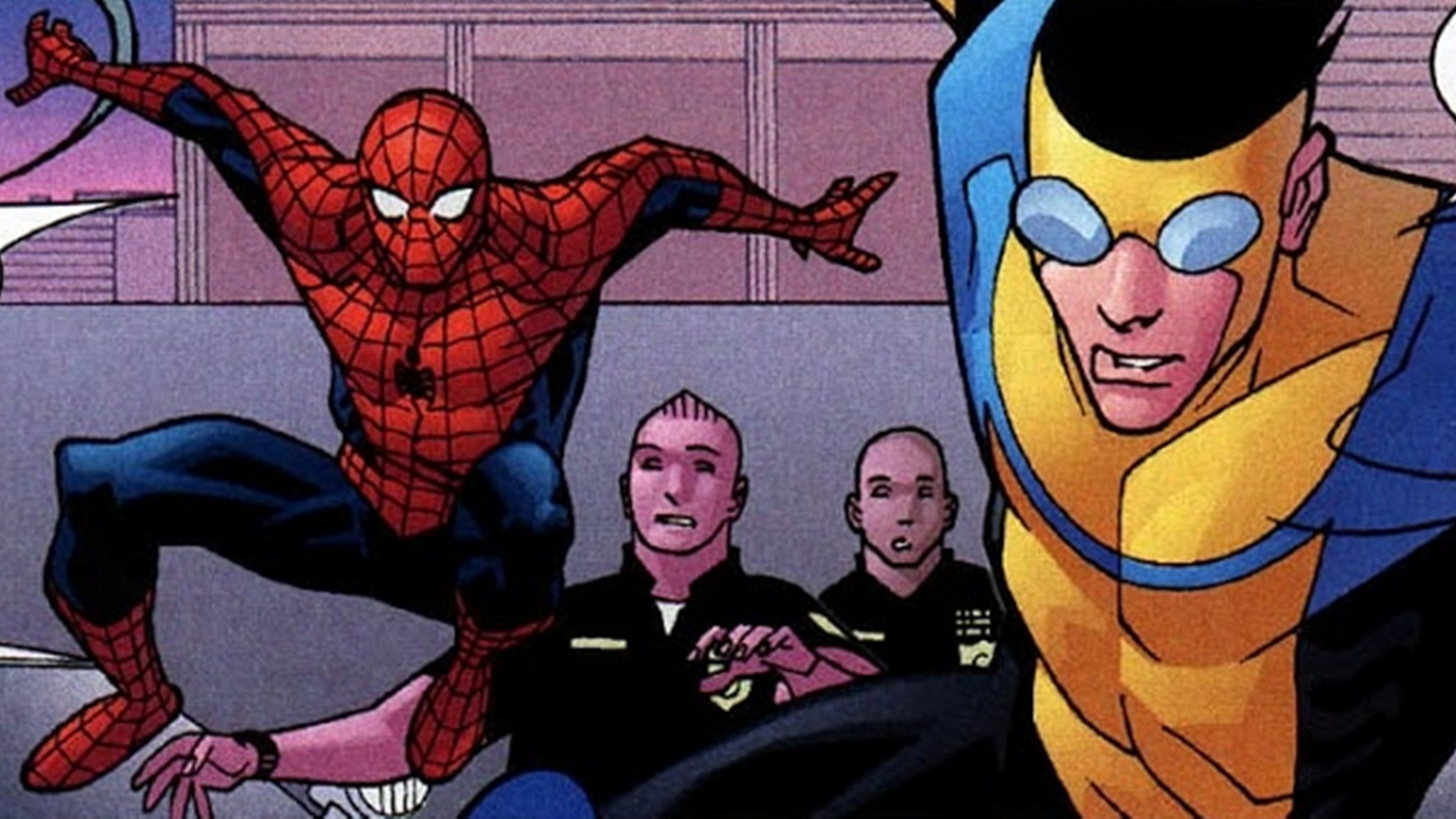 El crossover de Spider-Man e Invencible