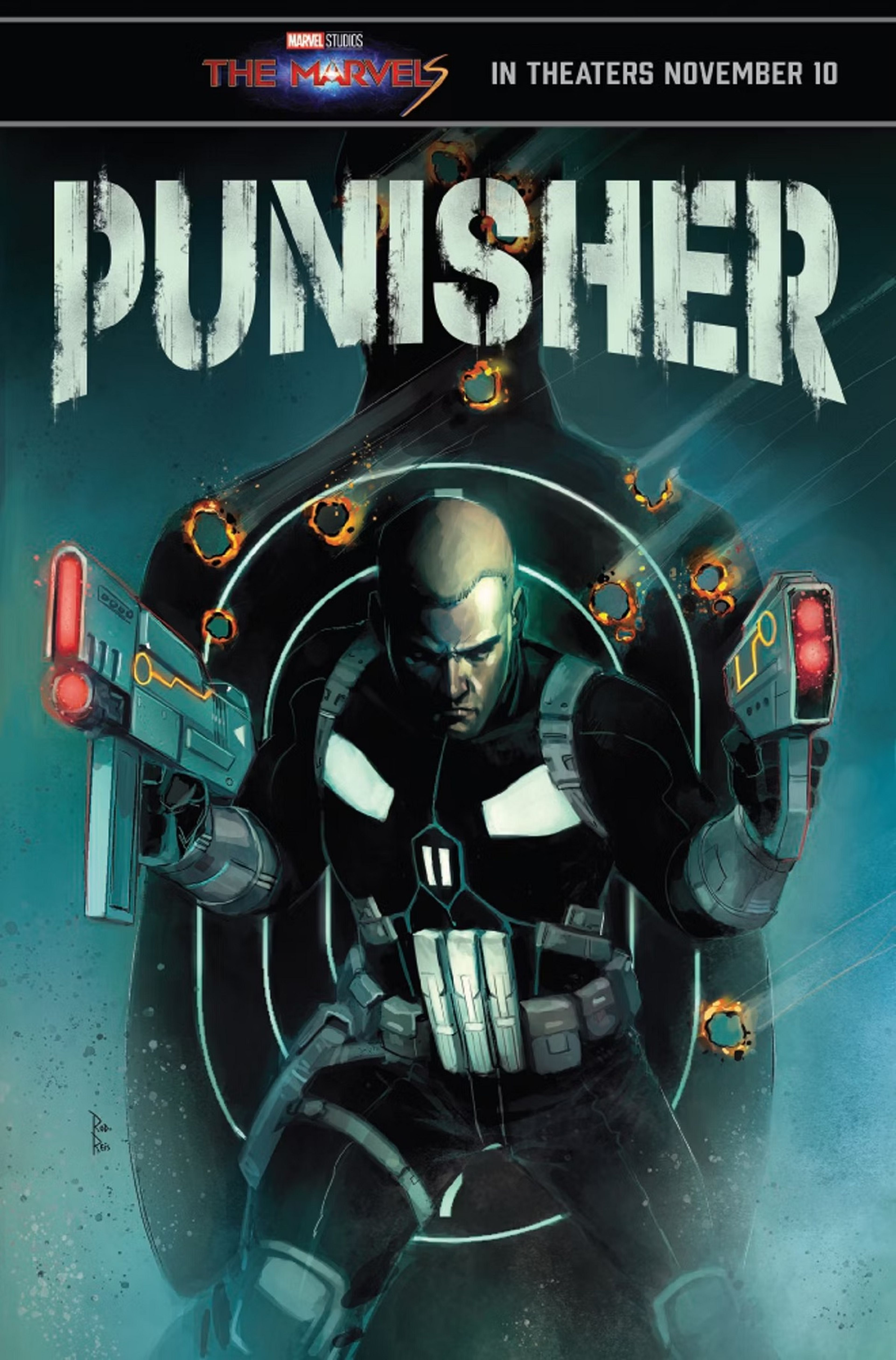 Joe Garrison como The Punisher en Marvel