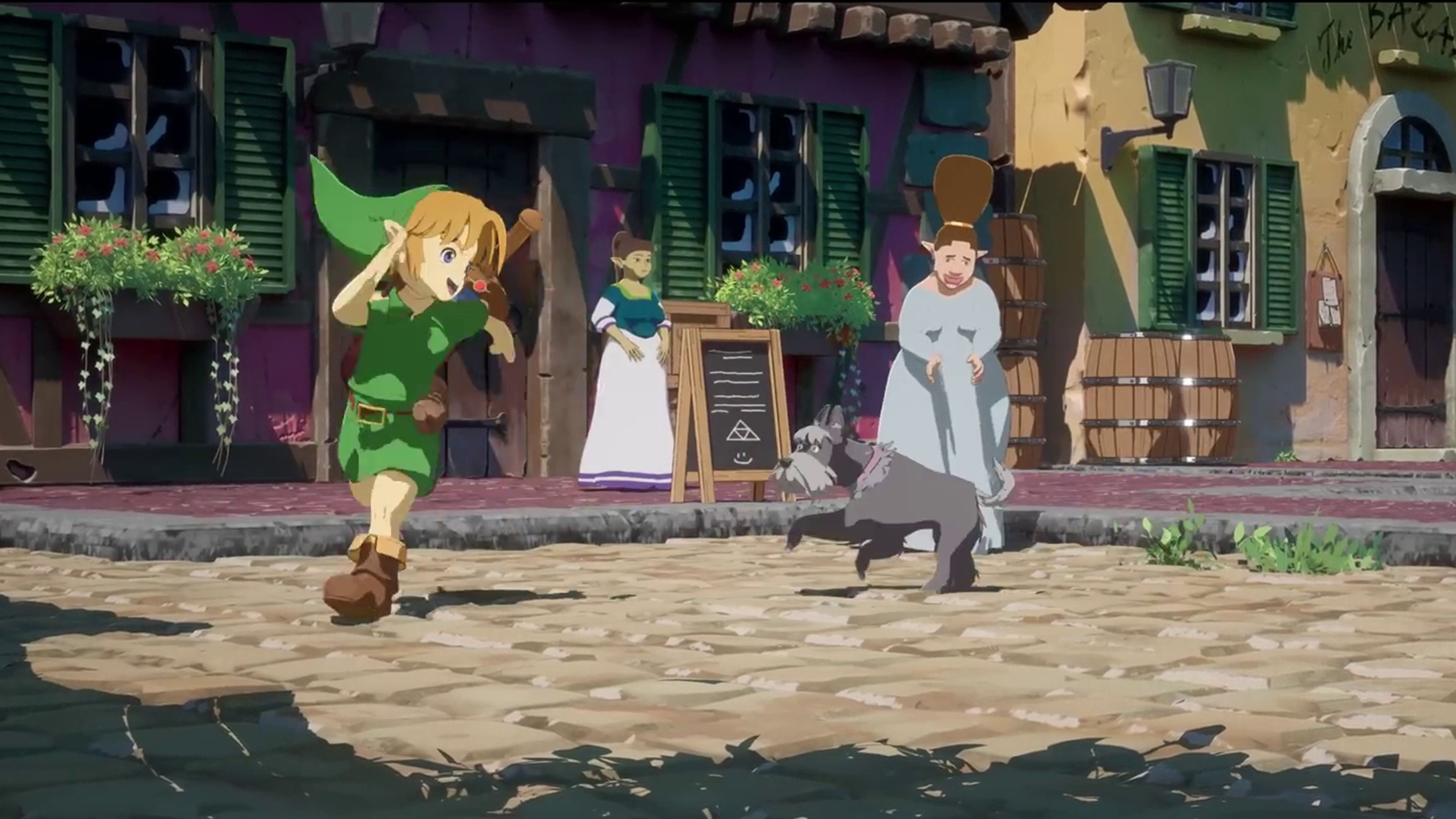 Remake de Zelda Ocarina of Time con estética de Studio Ghibli en Unreal Engine 5