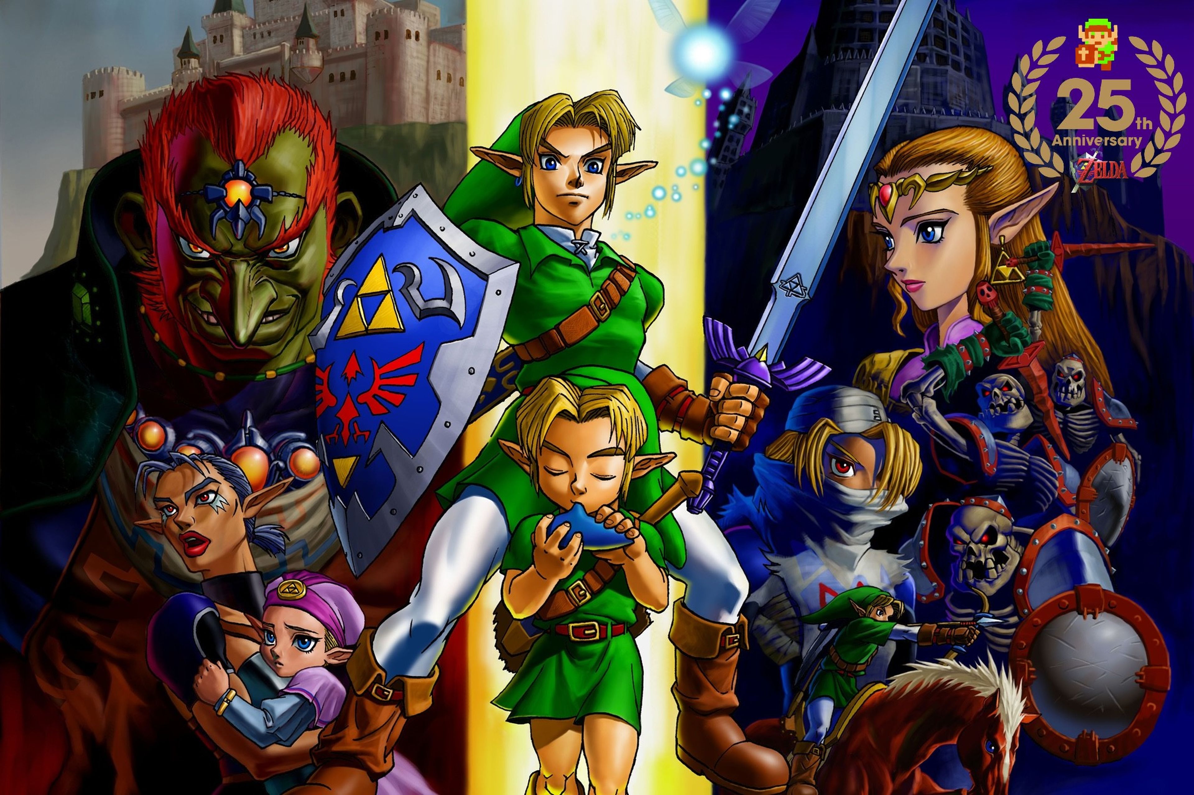 Zelda Ocarina of Time 25 aniversario