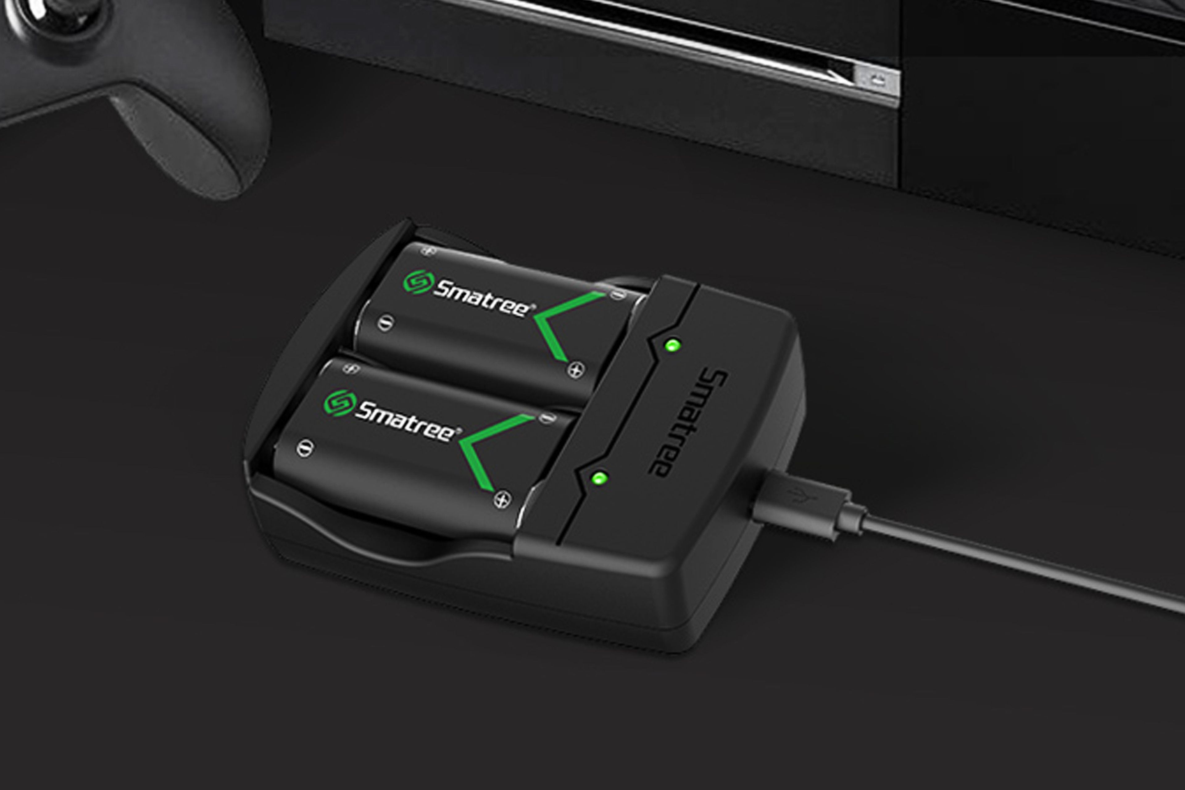 Smatree Estación de carga de control para Xbox One/Xbox Series X|S, base de  carga dual compatible con Xbox Series X|S/Xbox One/One X/One S/One Elite